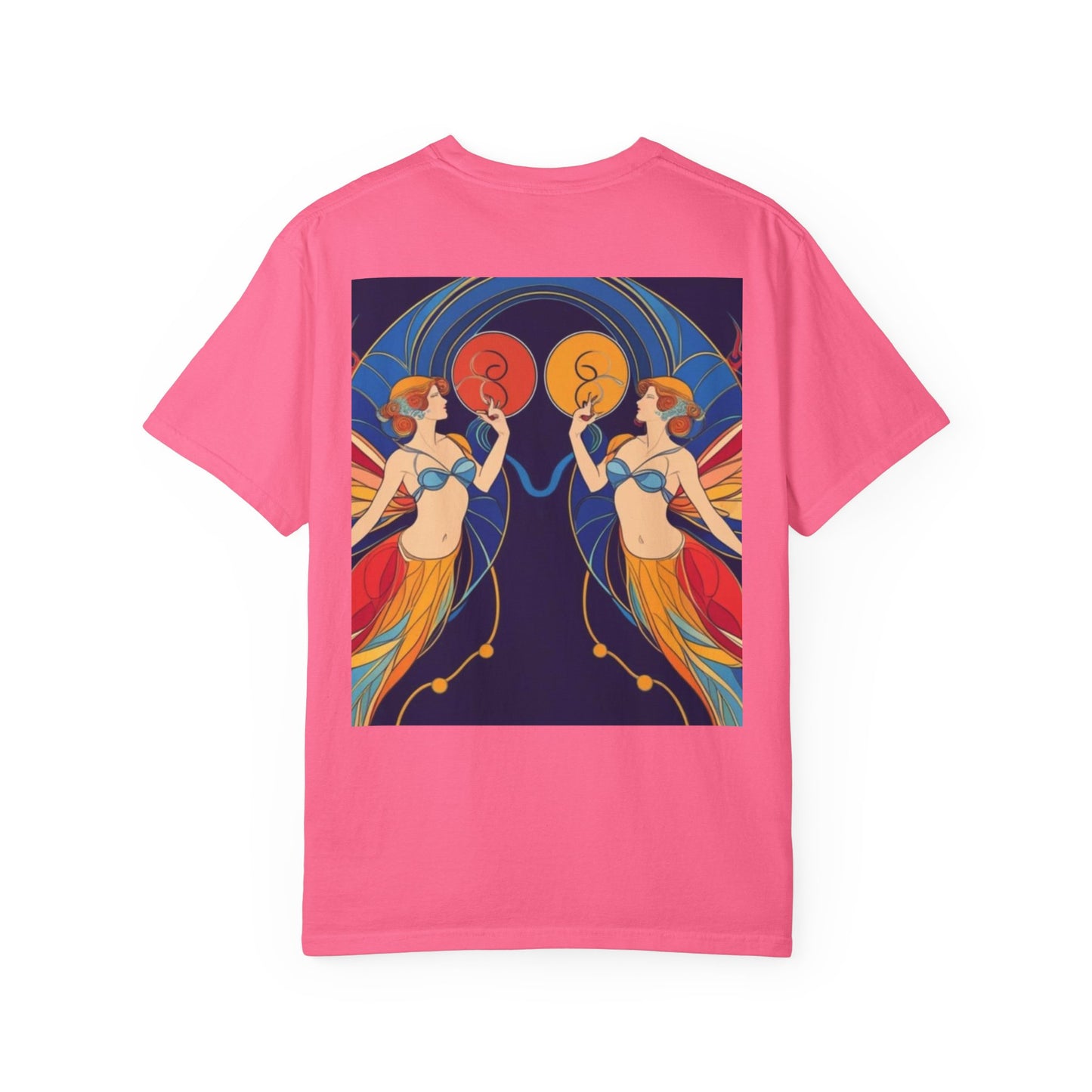 Gemini zodiac sign Unisex Garment-Dyed T-shirt