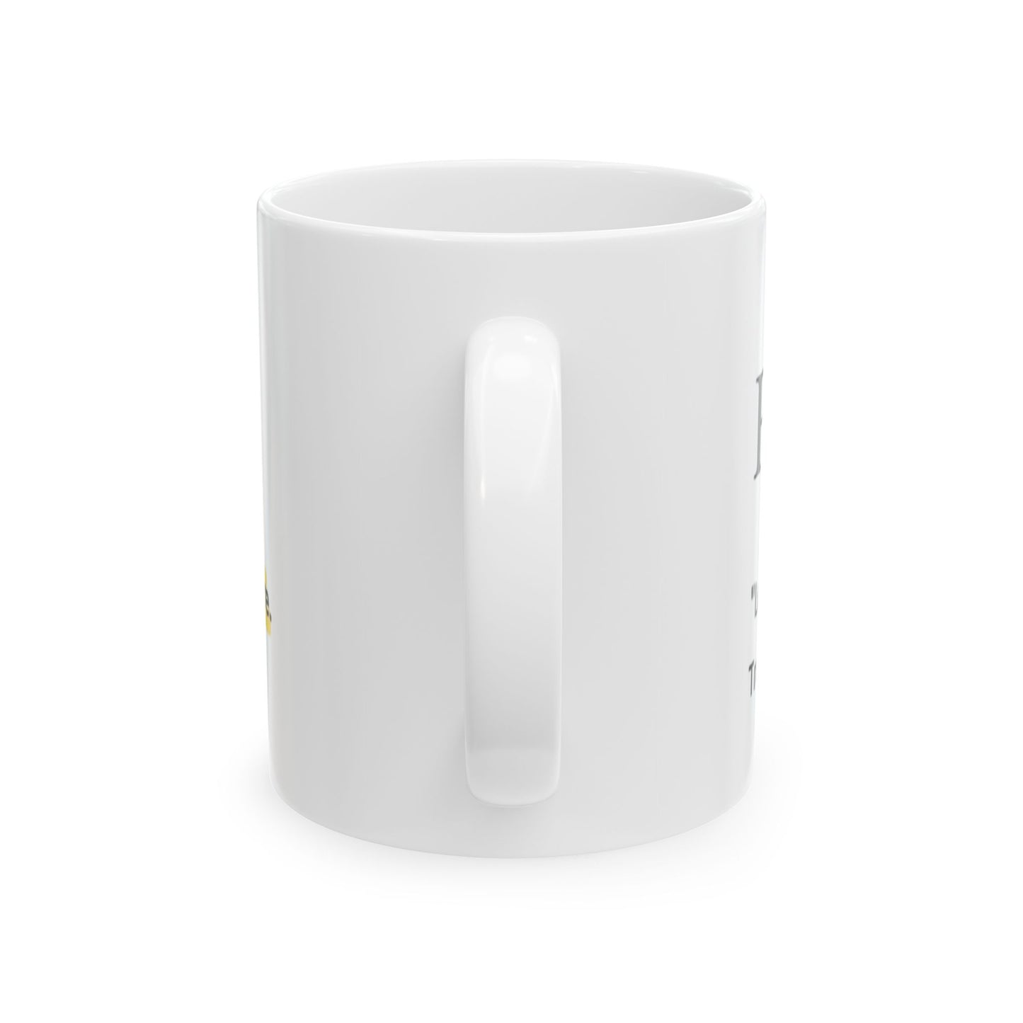Inspirational Ceramic Mug with Psalm 37:5, Motivational Coffee Cup Gift, Christian Home Decor, Religious Ceramic Drinkware