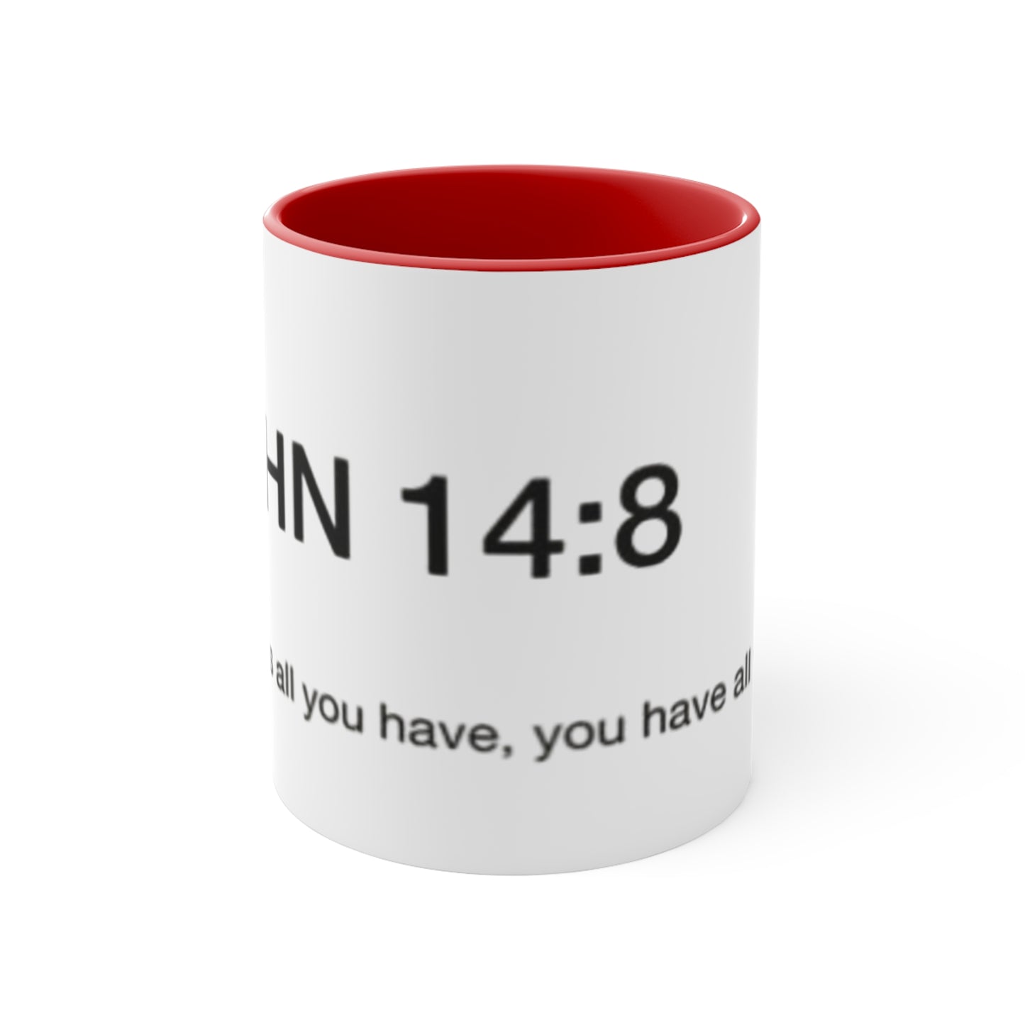 Faith-Inspired Accent Mugs, Inspirational Coffee Cups, Gift for Religious Friends, Bible Verse Mugs, Motivational Drinkware