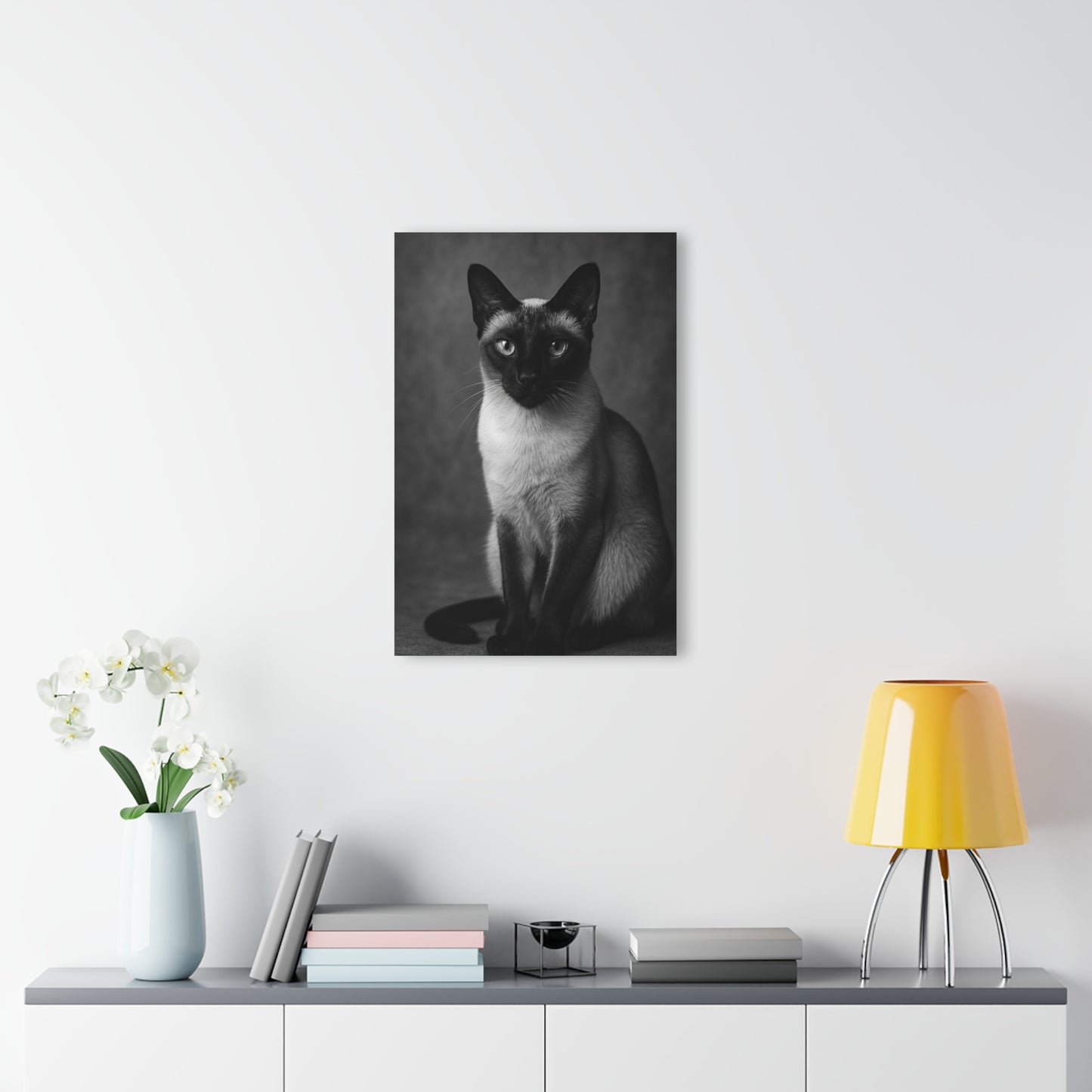 Sleek Acrylic Wall Art Print - Modern Cat Decor, Pet Lover Gift, Home Wall Art, Minimalist Decor, Unique Cat Artwork