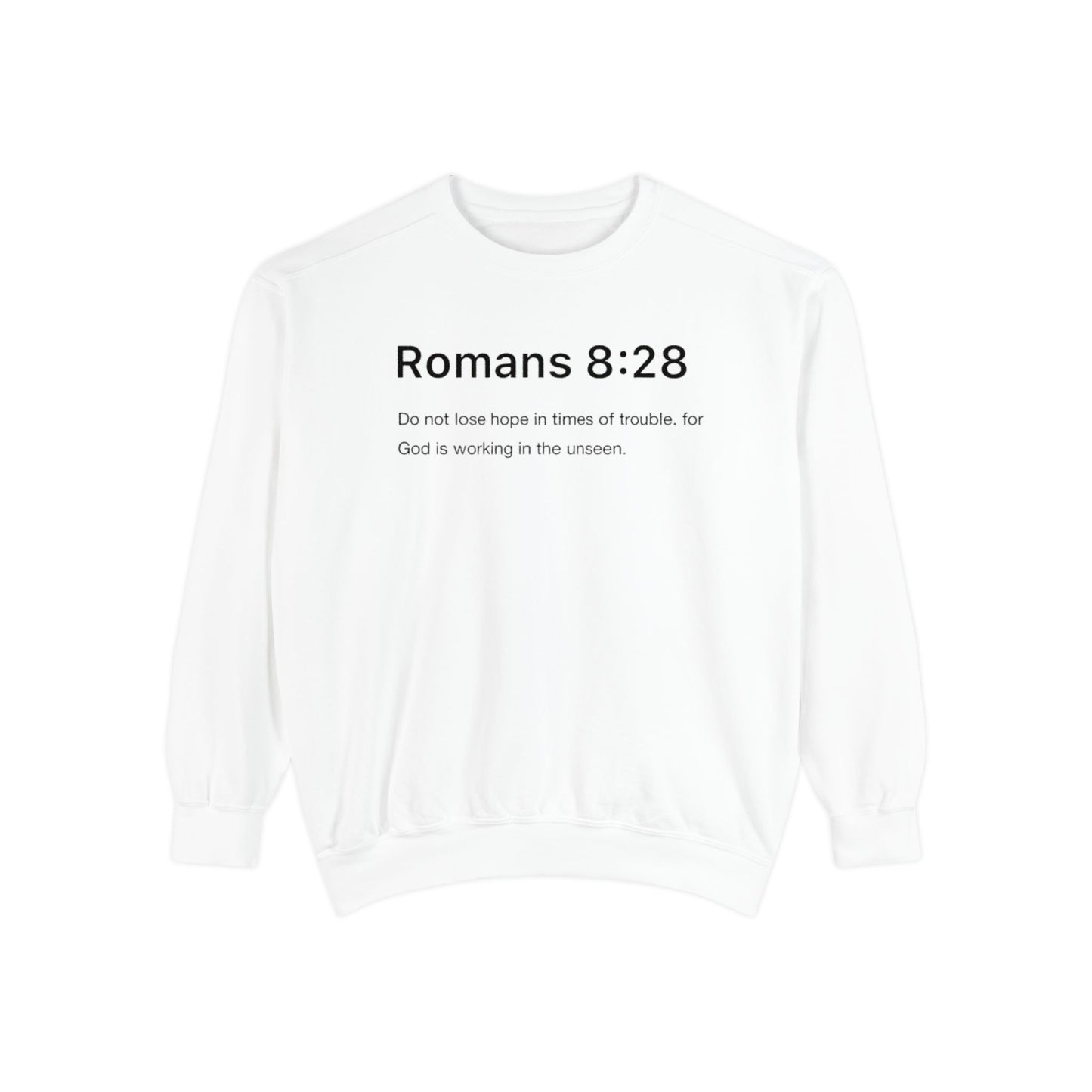 Unisex Garment-Dyed Sweatshirt