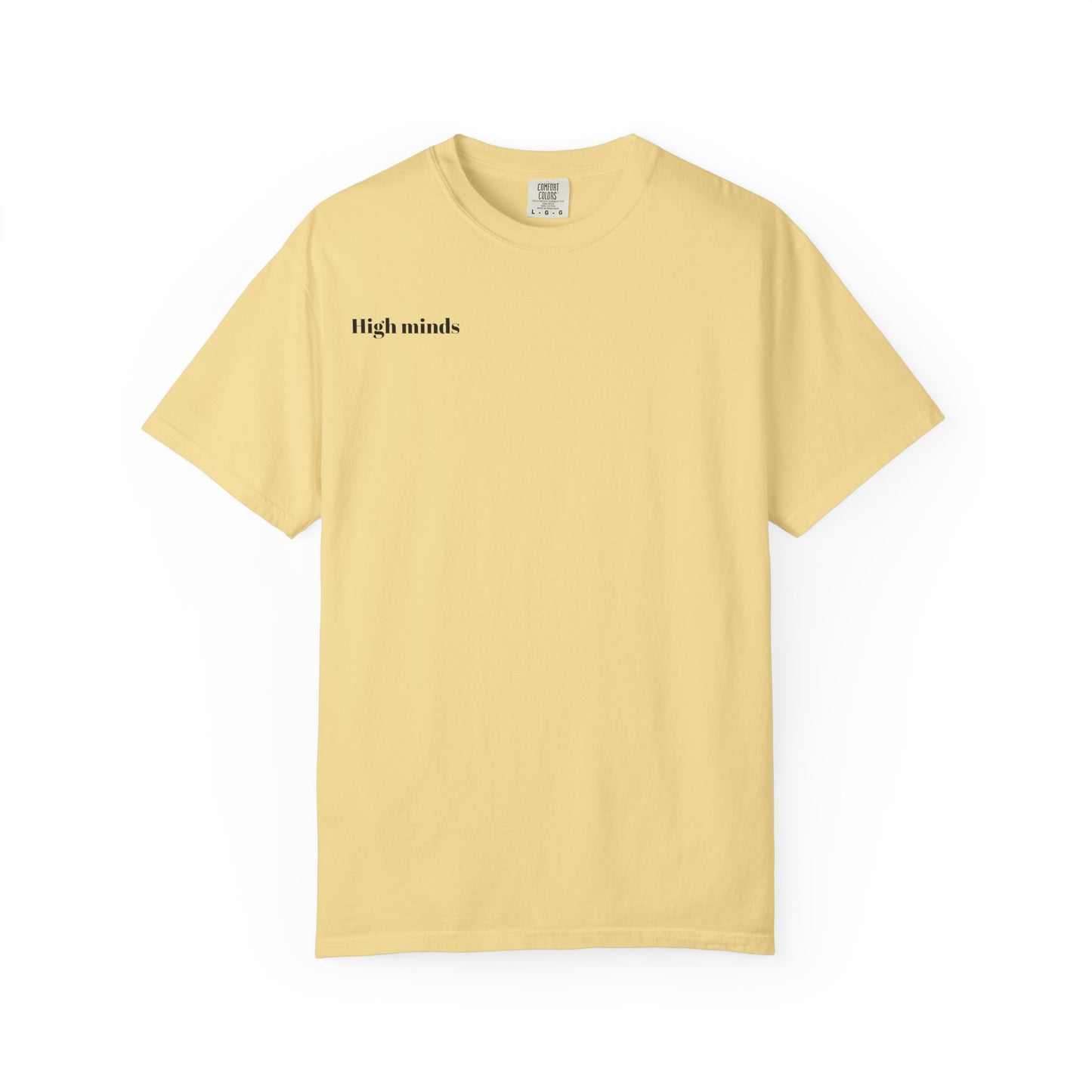 Unisex High Minds Deep Vibes T-shirt, Graphic Tee, Casual Wear, Gift for Friends, Festival Shirt, Relaxed Style
