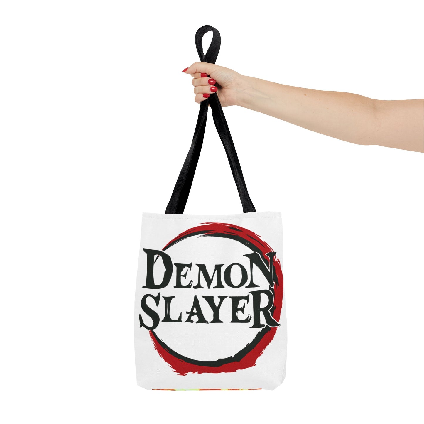 Demon Slayer Tote Bag, Anime Lover Gift, Eco-friendly Shopping Bag, Stylish Accessory, Cute Carryall for Fans