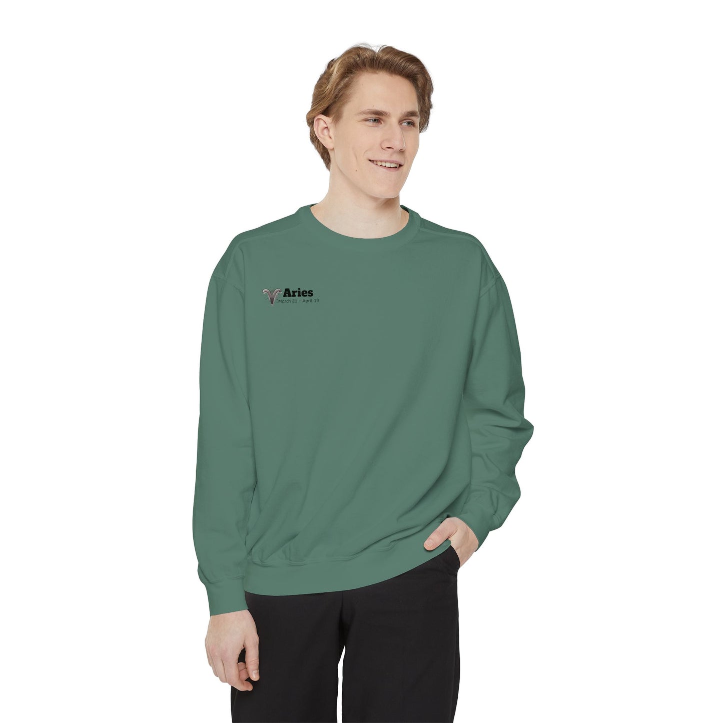 Aries Flame Sweatshirt, Unisex Graphic Sweatshirt, Zodiac Apparel, Astrology Gift, Cozy Casual Wear, Aries Astrology Merchandise