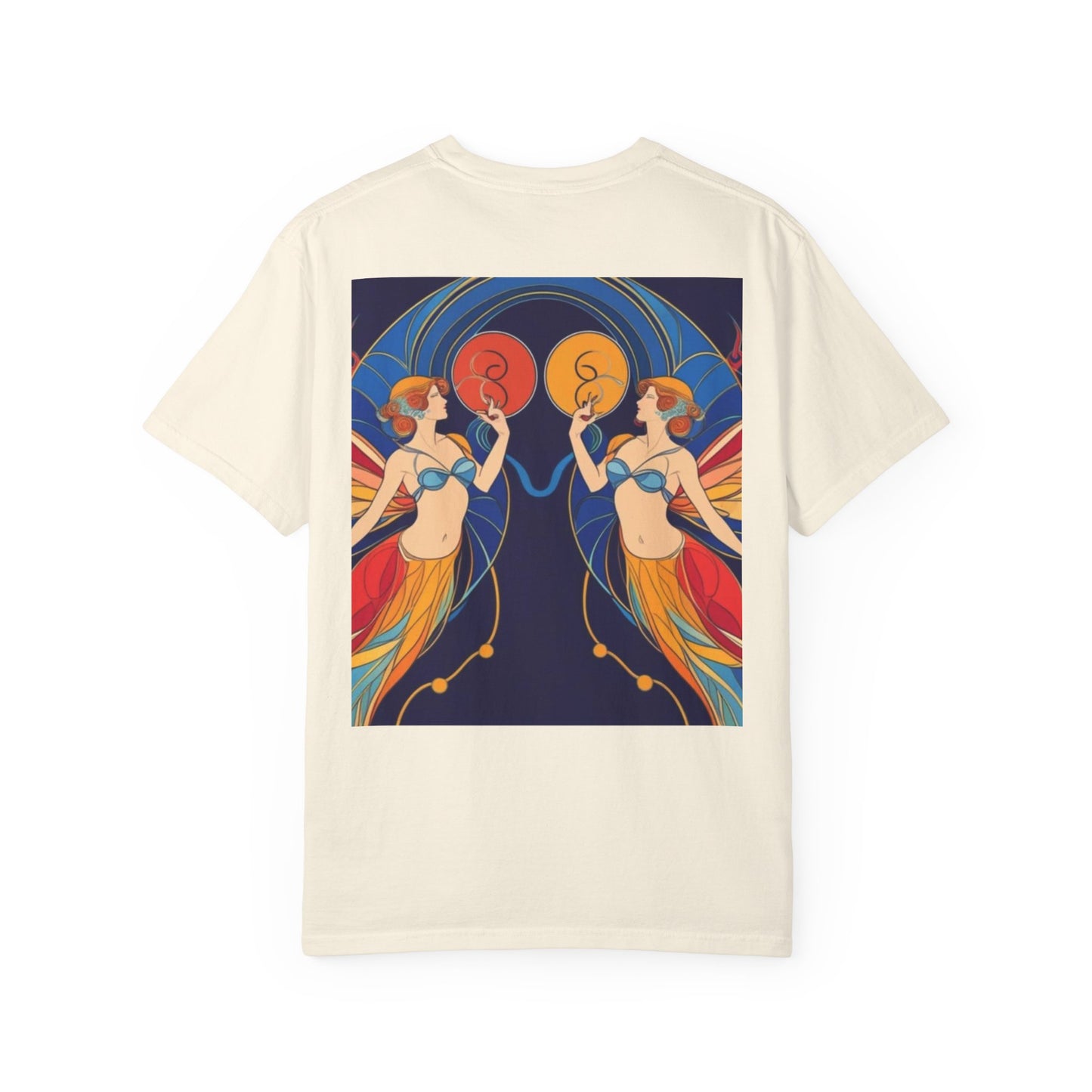 Gemini zodiac sign Unisex Garment-Dyed T-shirt