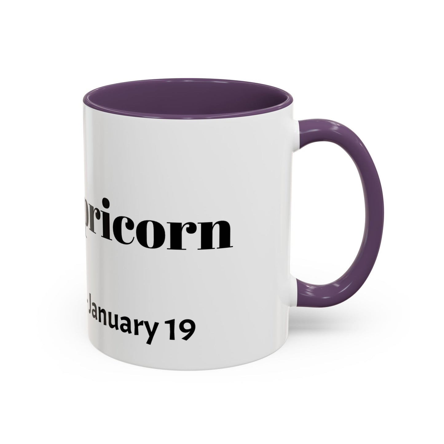 Capricorn Zodiac sign Accent Coffee Mug, Zodiac Gift, Astrology Mug, Horoscope Decor, Perfect for Birthdays & Holidays