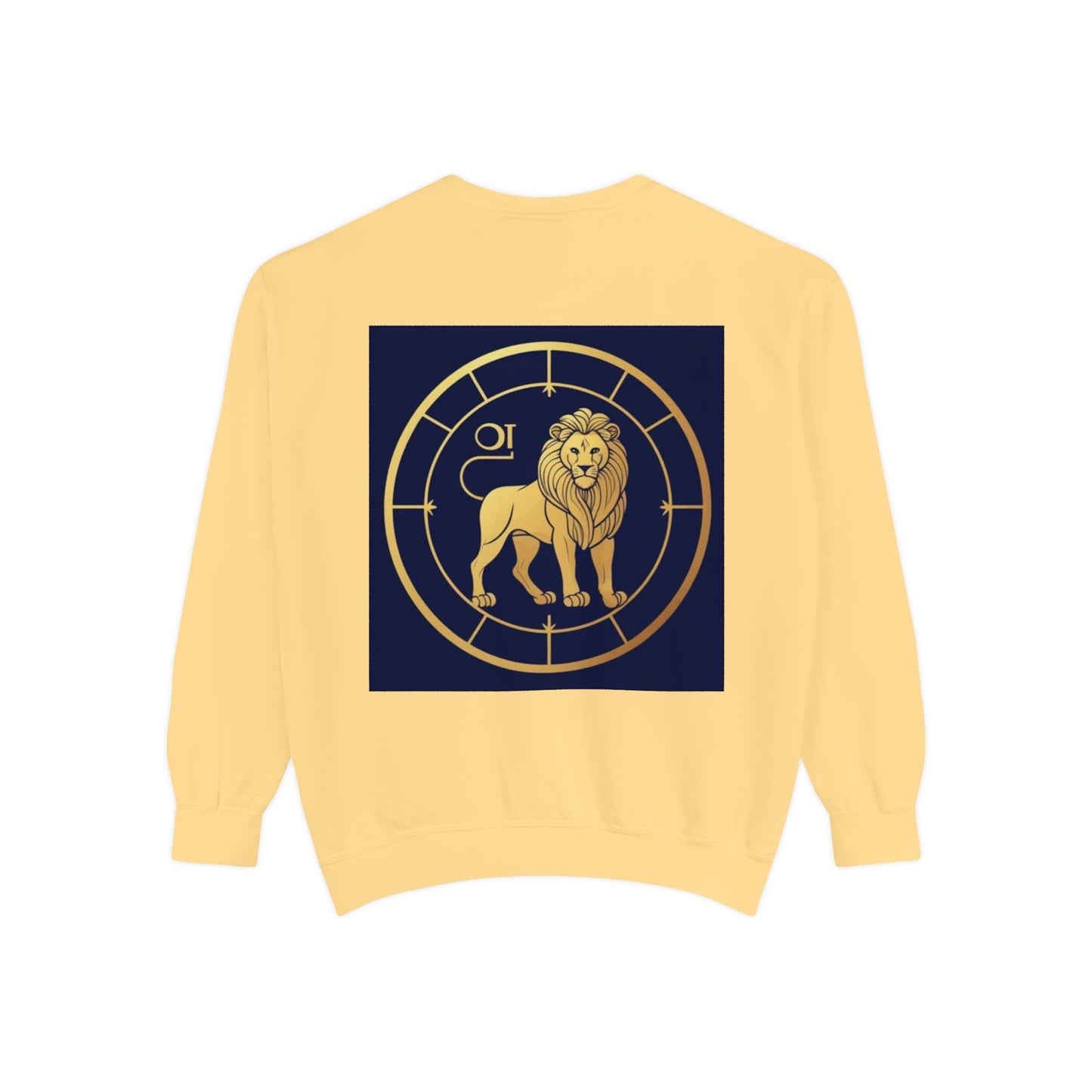 Leo astrological sign Unisex Garment-Dyed Sweatshirt