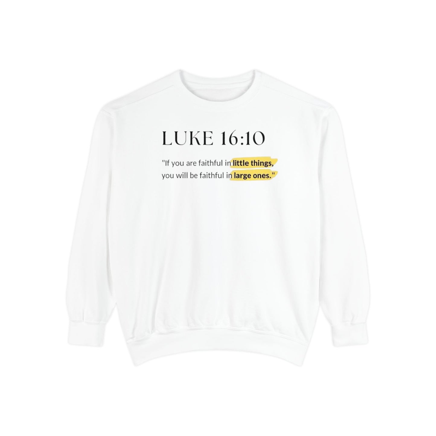 Unisex Garment-Dyed Sweatshirt
