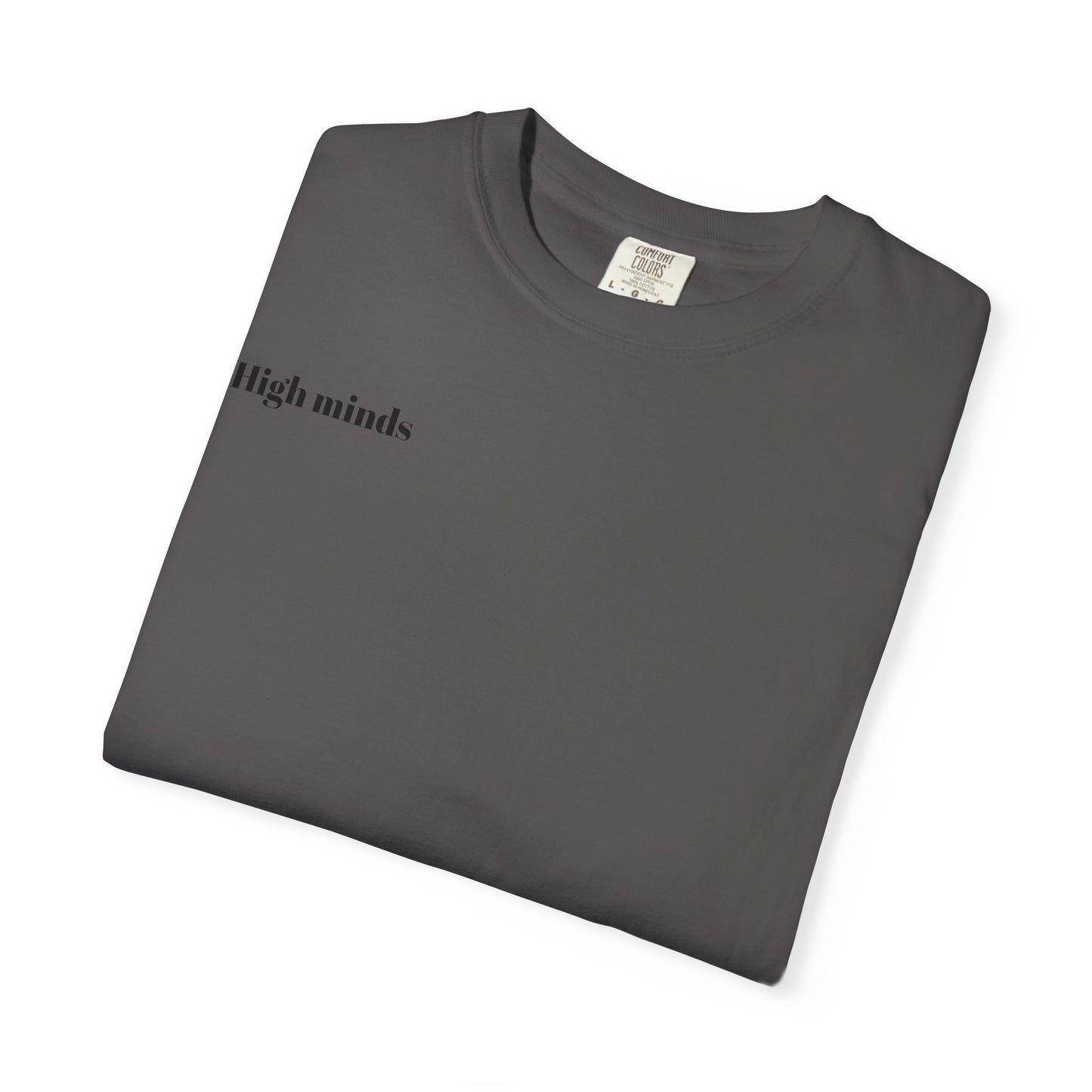 Unisex High Minds Deep Vibes T-shirt, Graphic Tee, Casual Wear, Gift for Friends, Festival Shirt, Relaxed Style