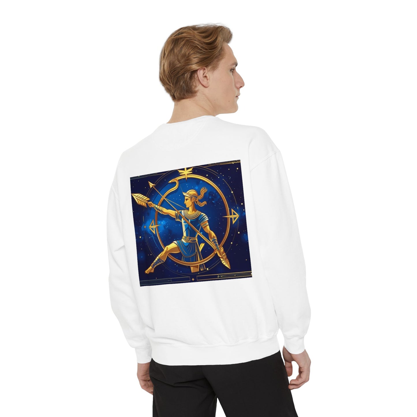 Sagittarius Sweatshirt | Cozy Gift, Astrology Style, Unisex Apparel, Casual Wear, Starry Nights, Unique Design