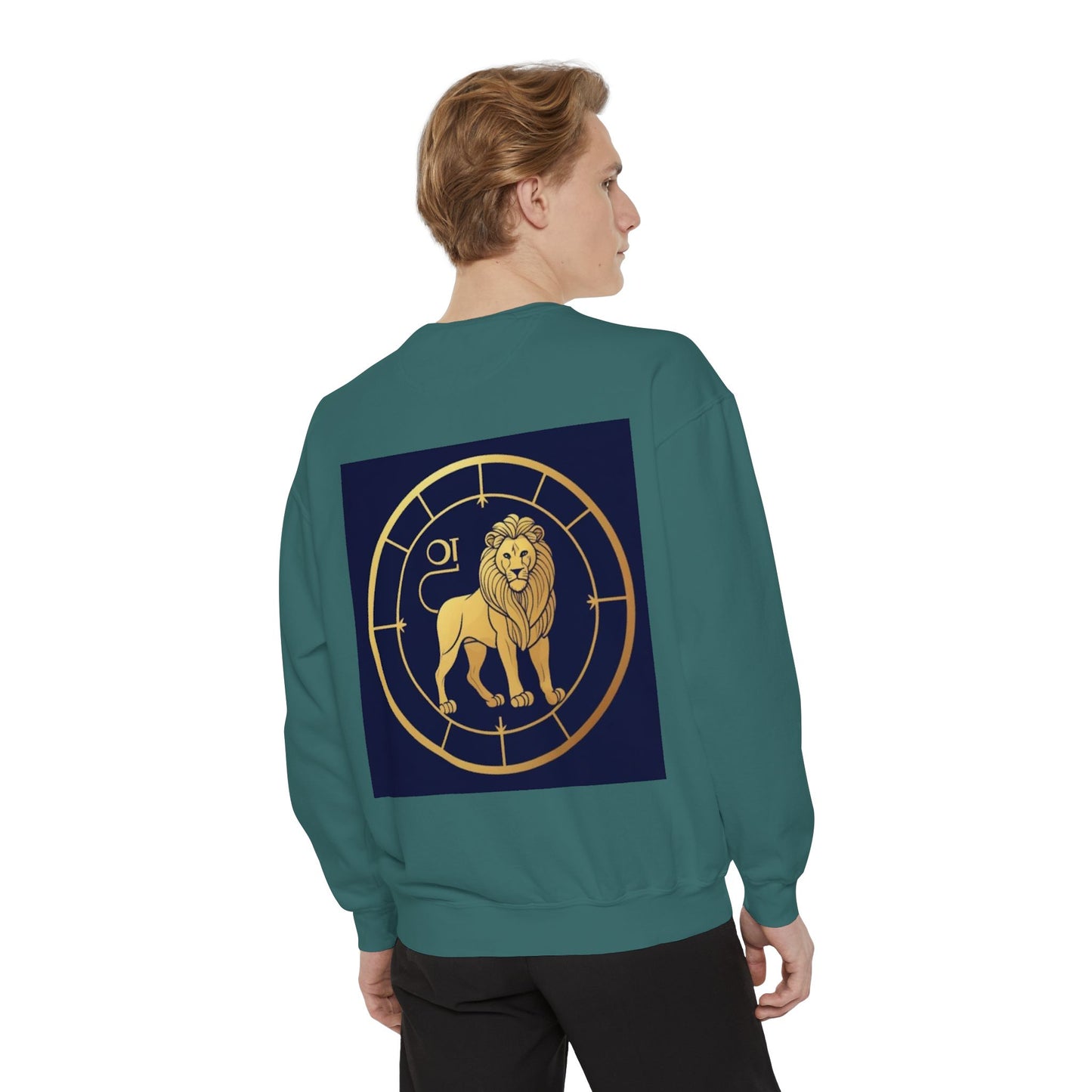 Leo astrological sign Unisex Garment-Dyed Sweatshirt