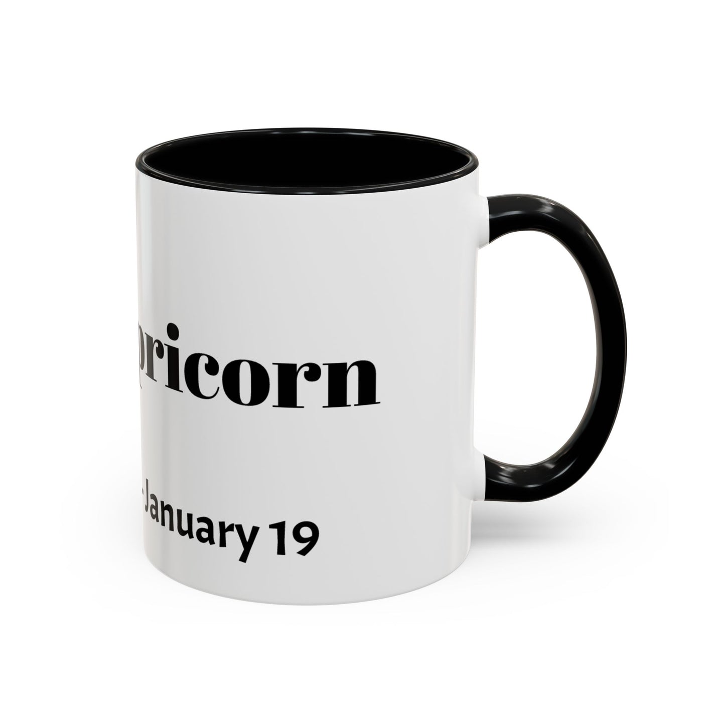 Capricorn Zodiac sign Accent Coffee Mug, Zodiac Gift, Astrology Mug, Horoscope Decor, Perfect for Birthdays & Holidays
