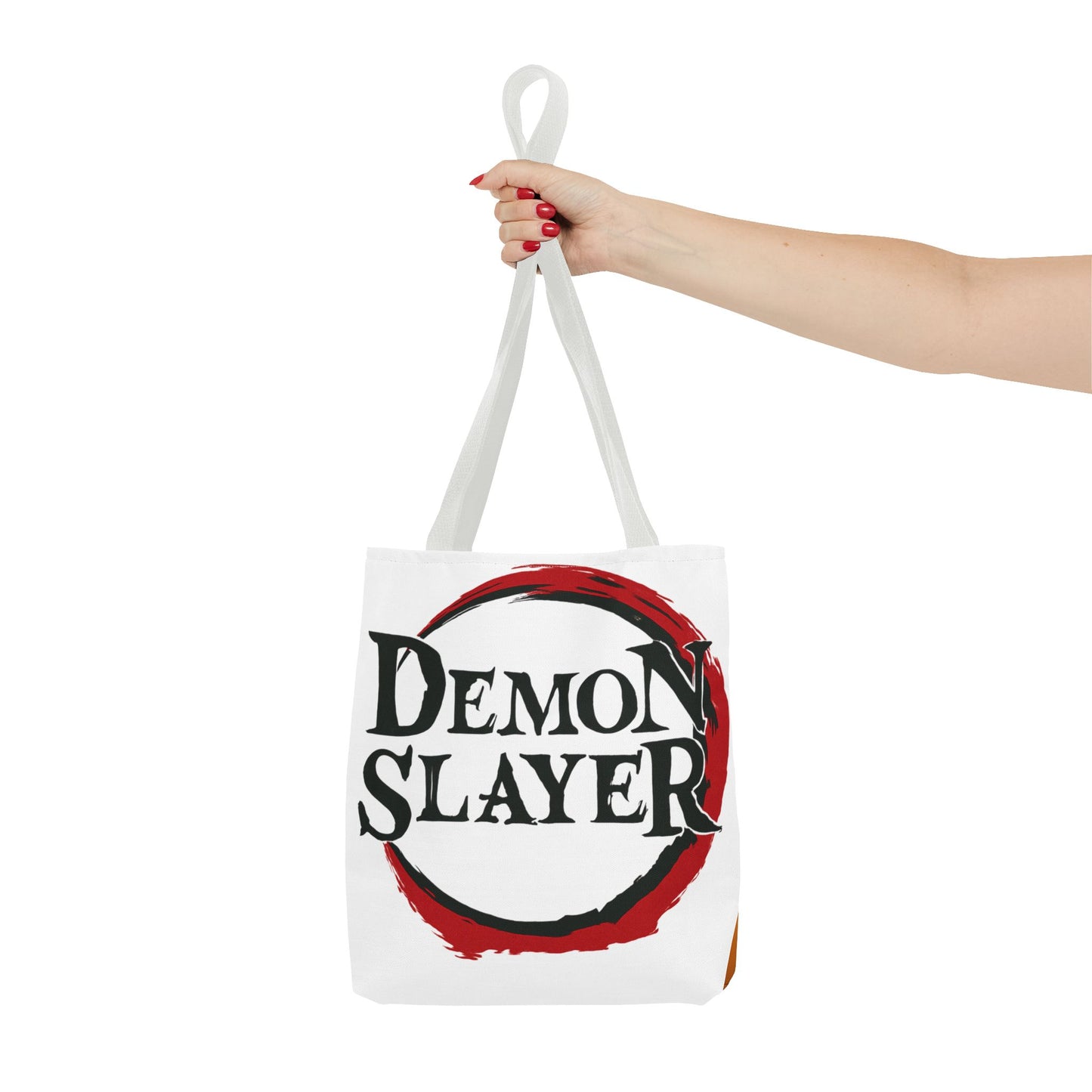 Anime Tote Bag – Demon Slayer Designs, Fan Merchandise, Eco-Friendly Shopping Bag, Stylish Carryall, Gift for Anime Lovers