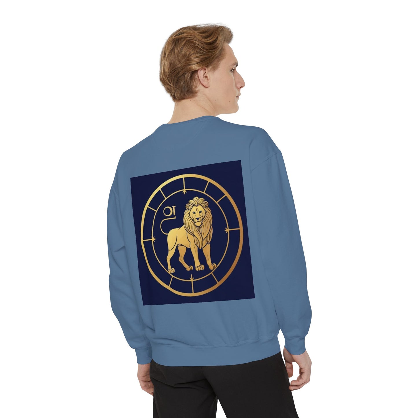 Leo astrological sign Unisex Garment-Dyed Sweatshirt