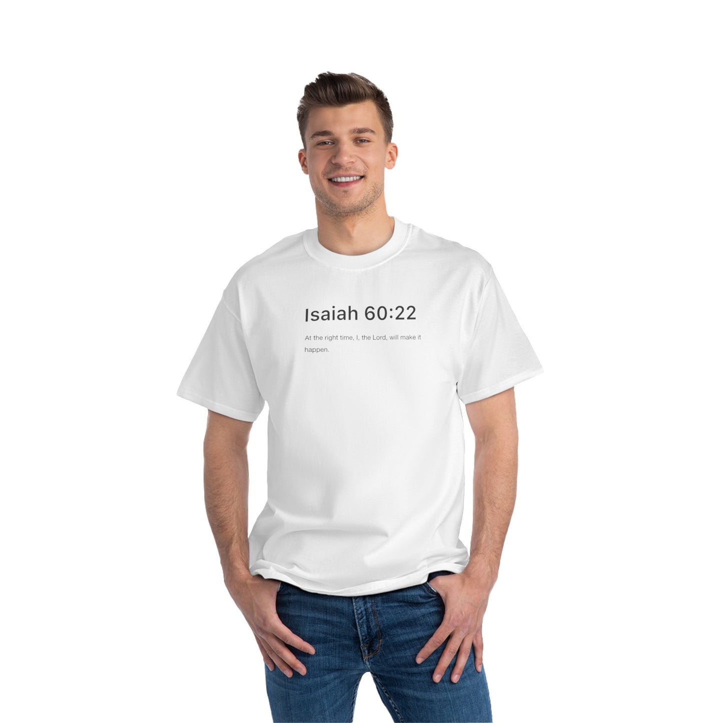 Spiritual Short-Sleeve T-Shirt | Inspirational Scripture Tee, Christian Gift, Faith-Based Apparel, Bible Verse Shirt, Church Outing Top