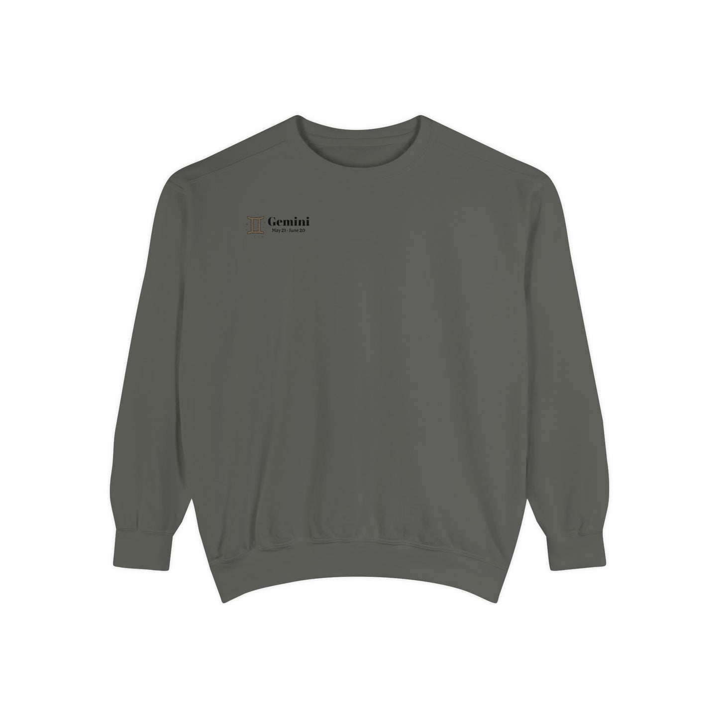 Gemini Astrological sign Unisex Garment-Dyed Sweatshirt