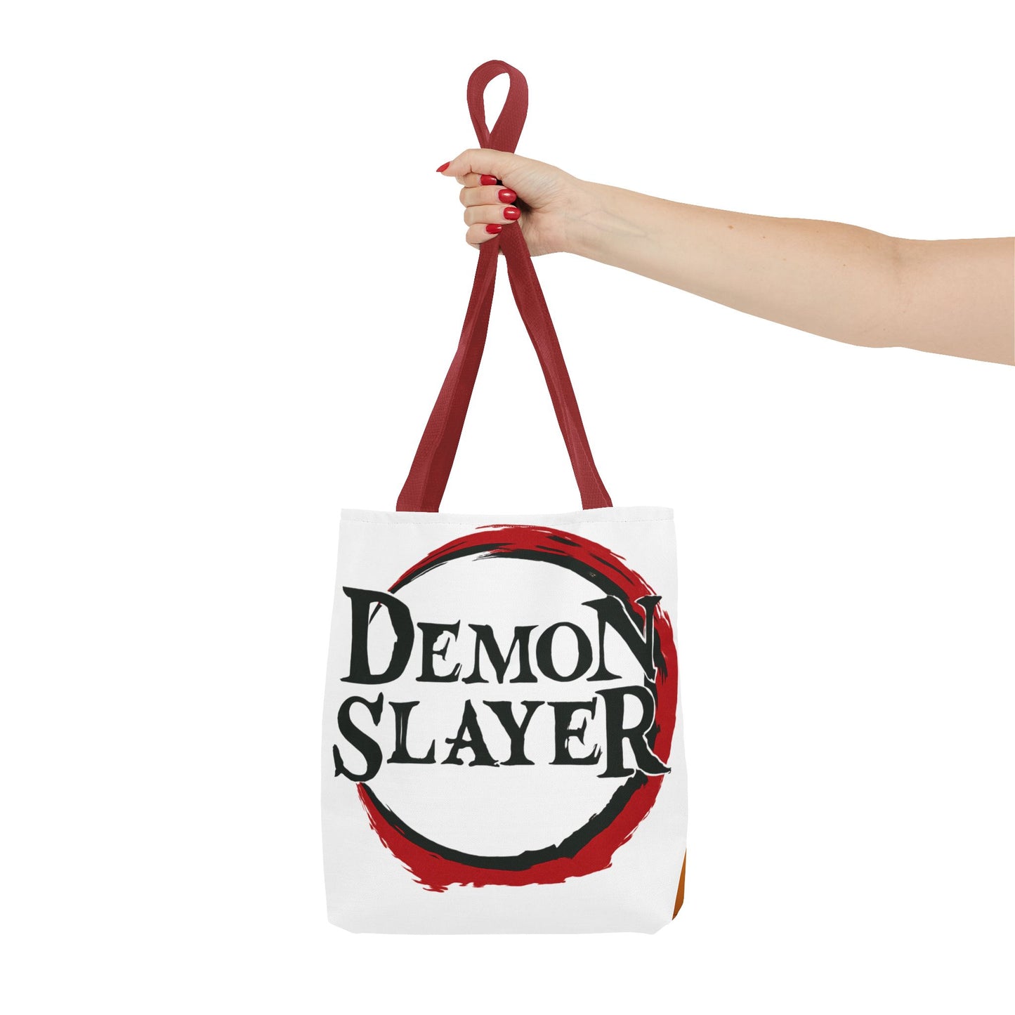 Anime Tote Bag – Demon Slayer Designs, Fan Merchandise, Eco-Friendly Shopping Bag, Stylish Carryall, Gift for Anime Lovers