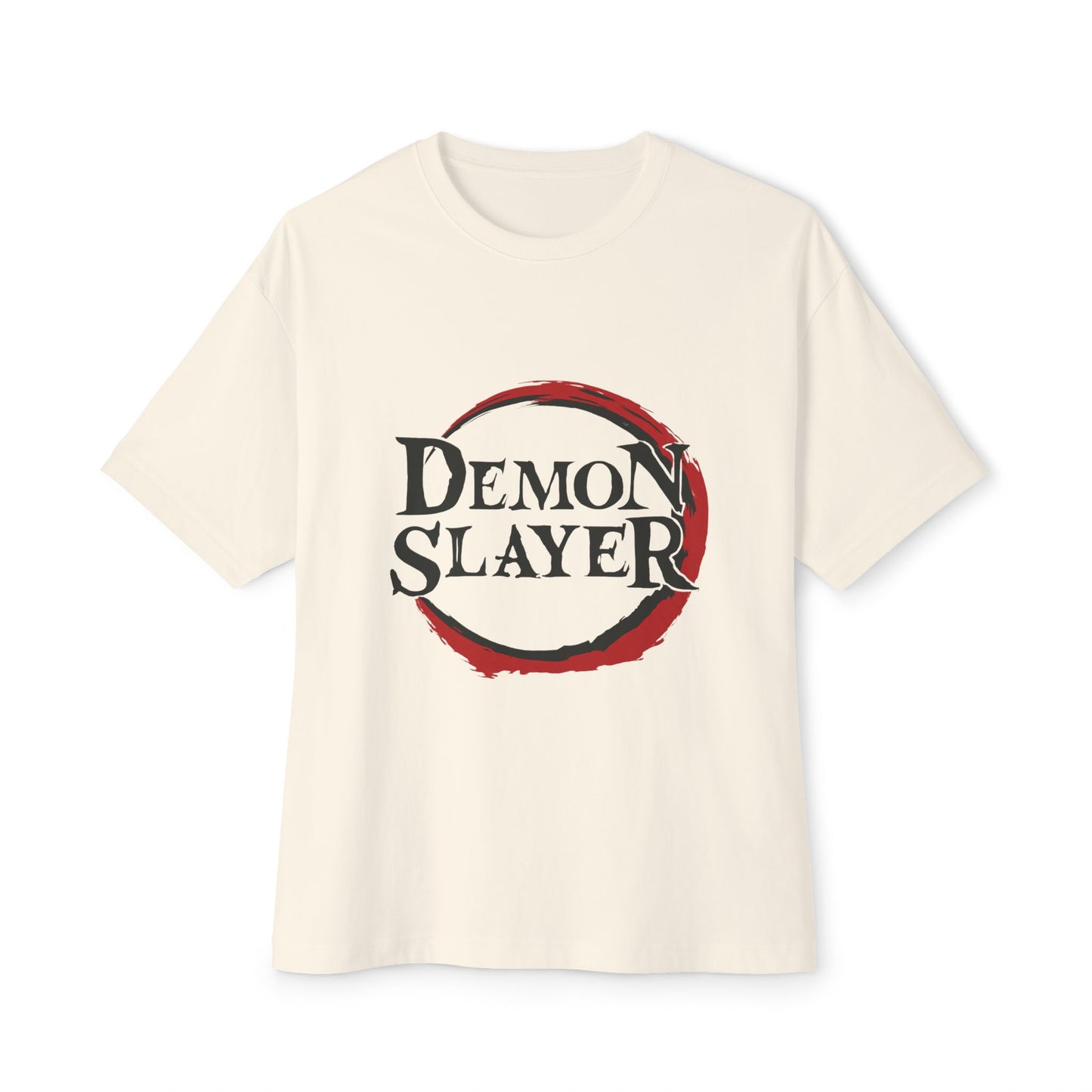 Demon Slayer Unisex Oversized Boxy Tee, Anime Shirt, Gift for Fans, Comfortable Casual Wear, Best for Conventions, Summer Style