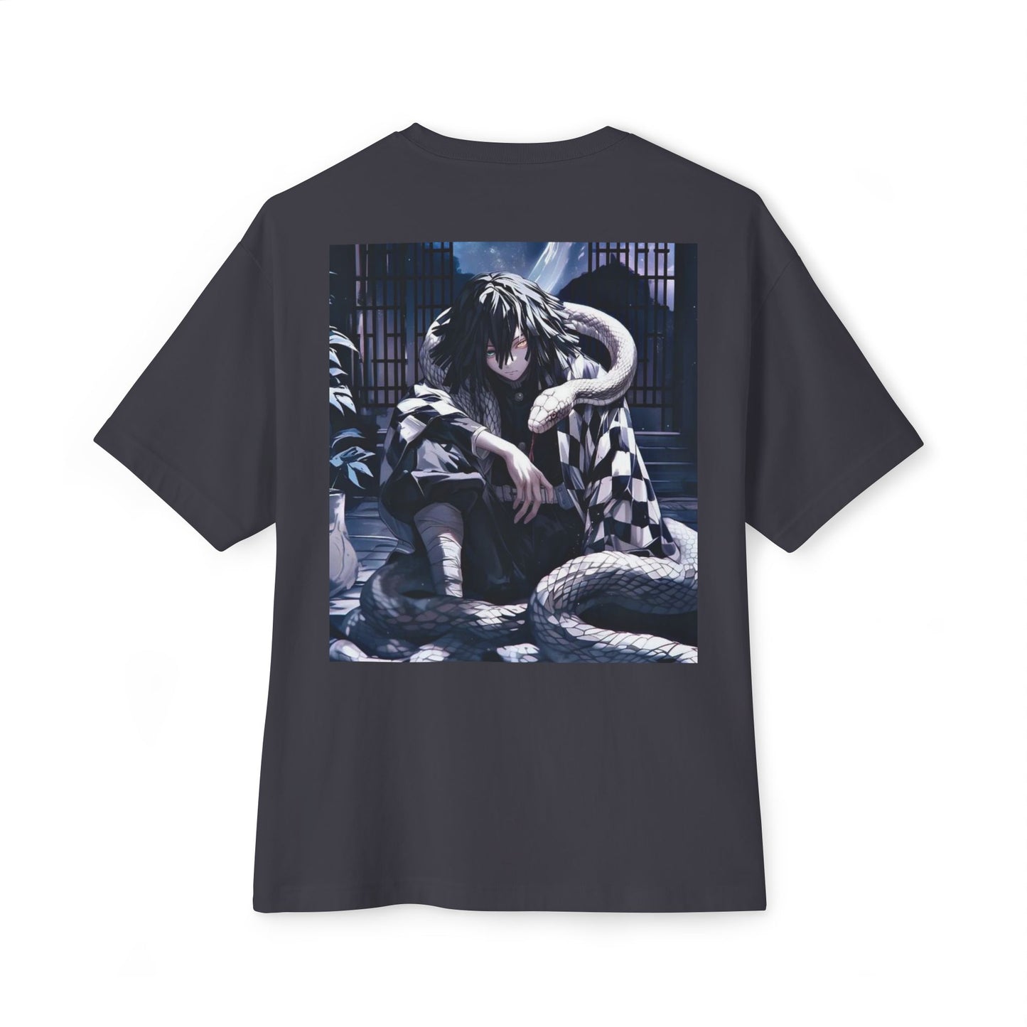 Demon Slayer Unisex Oversized Tee, Anime Fan Shirt, Graphic Tee, Gift for Otaku, Cool Casual Wear, Birthday Present, Comfy Top