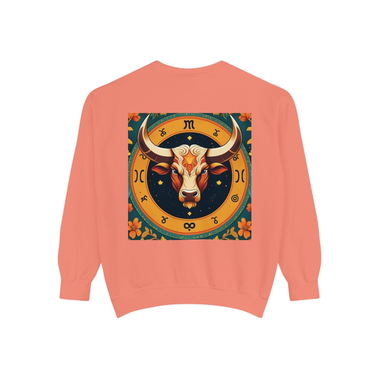 Taurus Astrological sign Unisex Garment-Dyed Sweatshirt