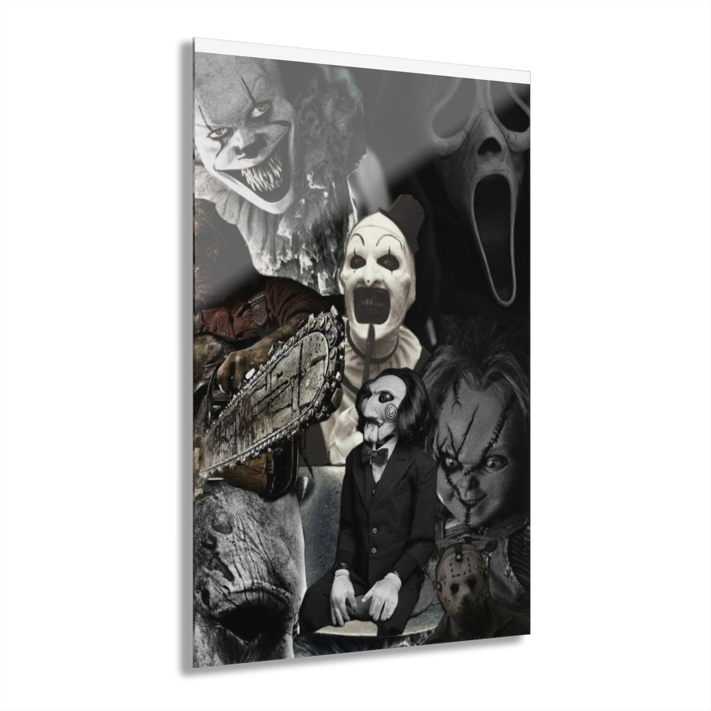 Acrylic Print (French Cleat Hanging) - Halloween Horror Wall Art