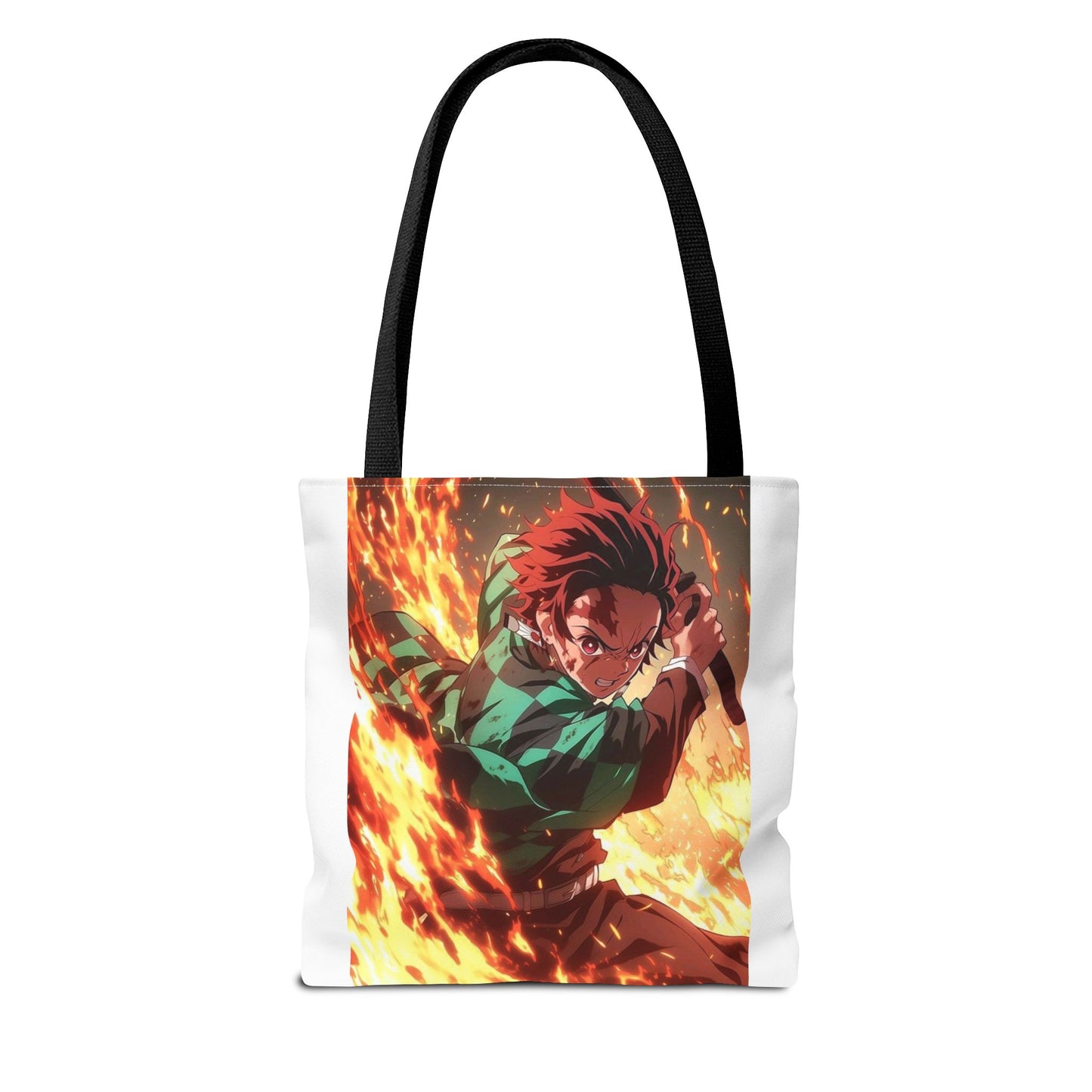 Demon Slayer Tote Bag, Anime Lover Gift, Eco-friendly Shopping Bag, Stylish Accessory, Cute Carryall for Fans
