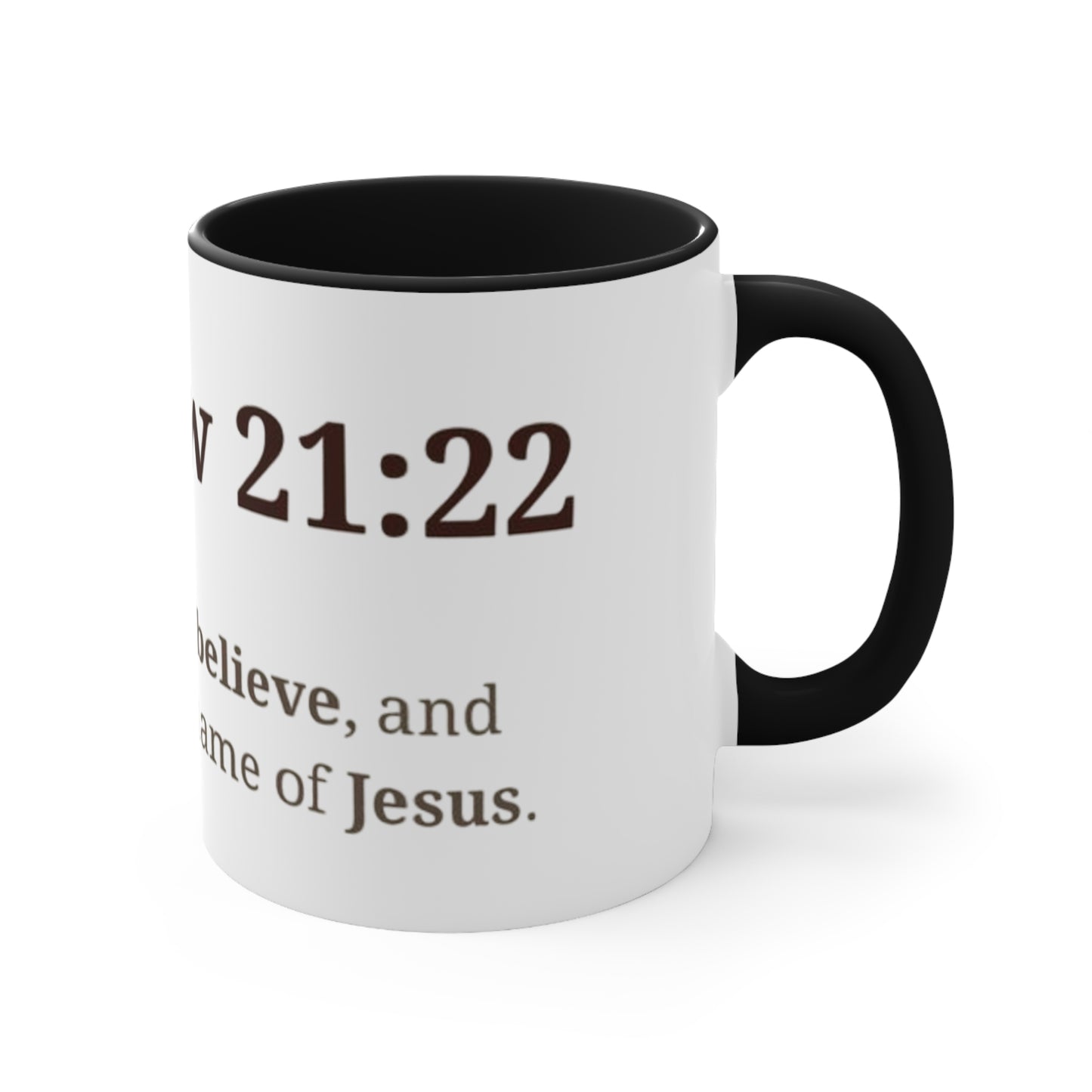 Inspirational Accent Mugs with Biblical Verses, Motivational Coffee Cup, Faith-Based Gift, Prayer Mug, Unique Home Decor