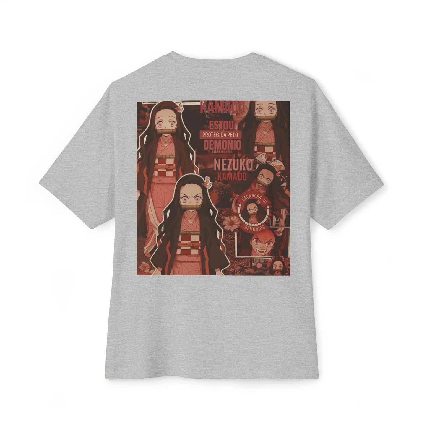Demon Slayer Unisex Oversized Tee, Anime T-Shirt, Gift for Fans, Cosplay Apparel, Casual Streetwear, Perfect for Conventions