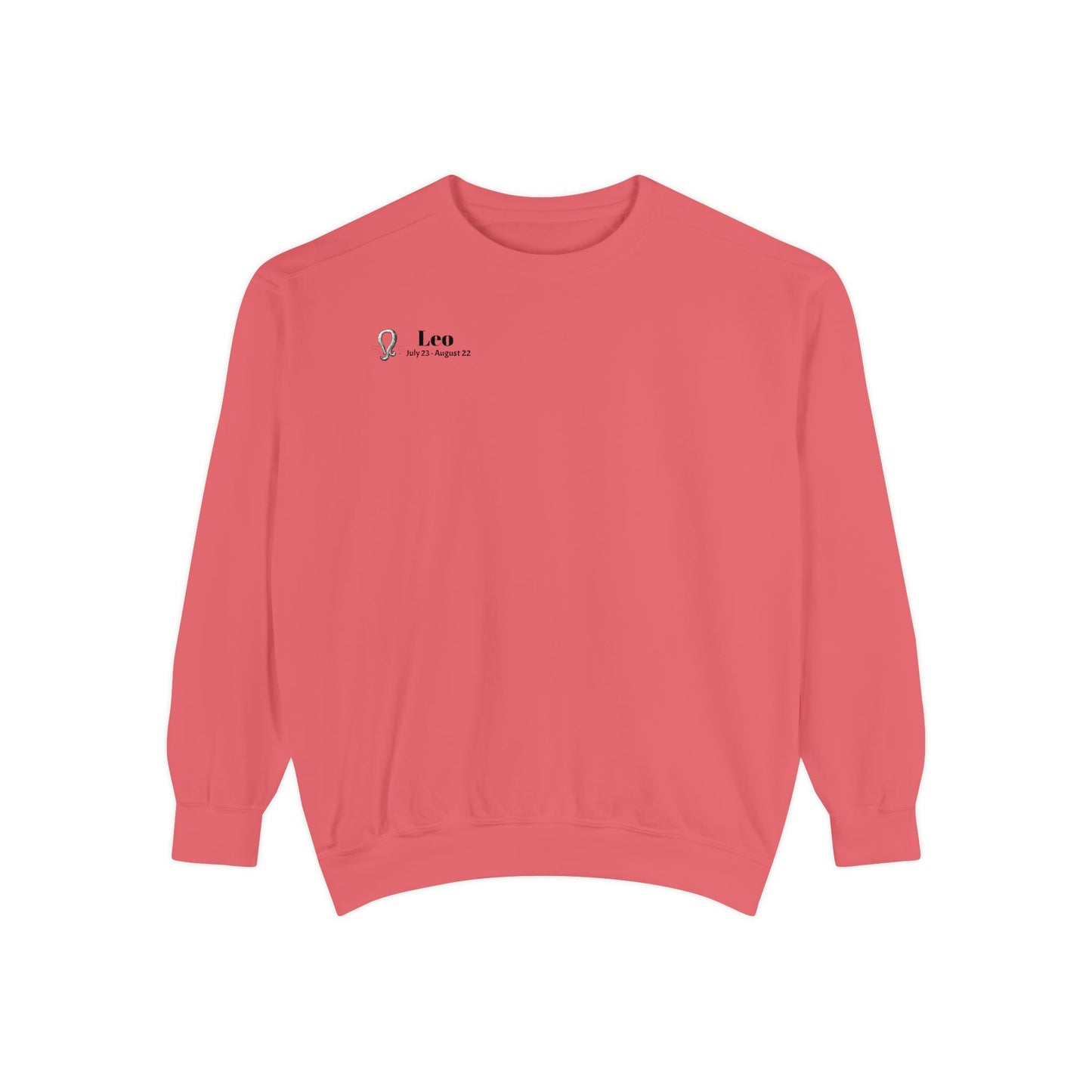Leo astrological sign Unisex Garment-Dyed Sweatshirt