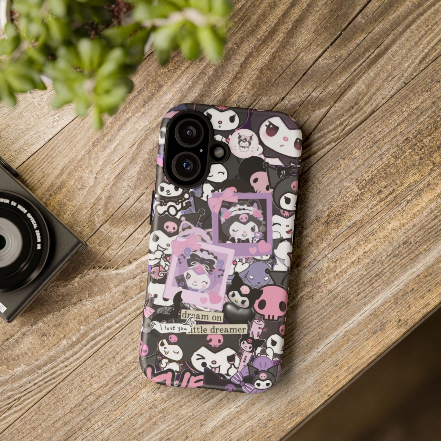 Phone Case - Kuromi Aesthetic Tough Case