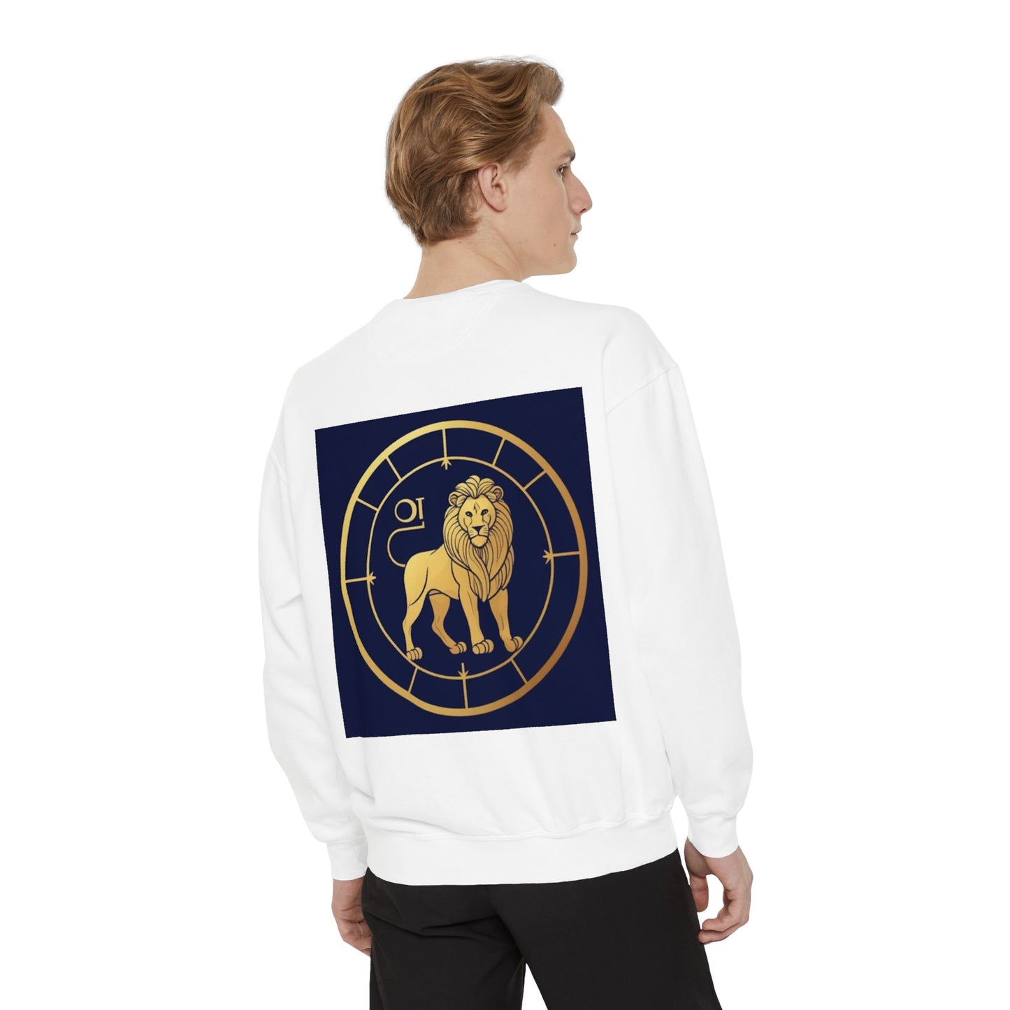 Leo astrological sign Unisex Garment-Dyed Sweatshirt