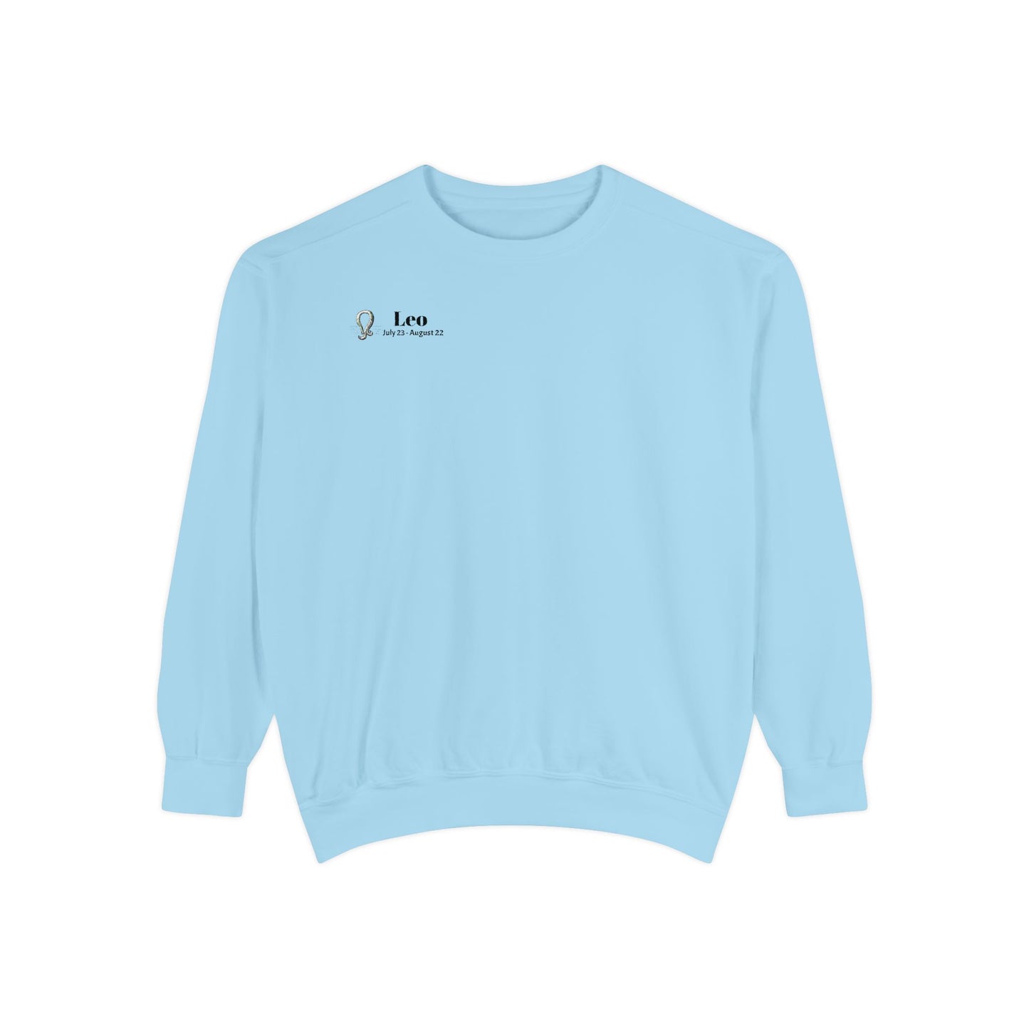 Leo astrological sign Unisex Garment-Dyed Sweatshirt