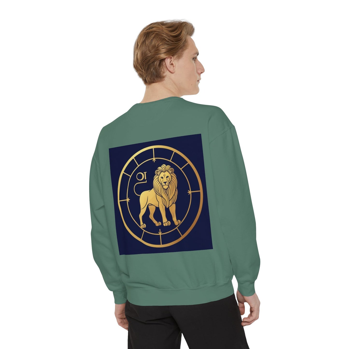 Leo astrological sign Unisex Garment-Dyed Sweatshirt