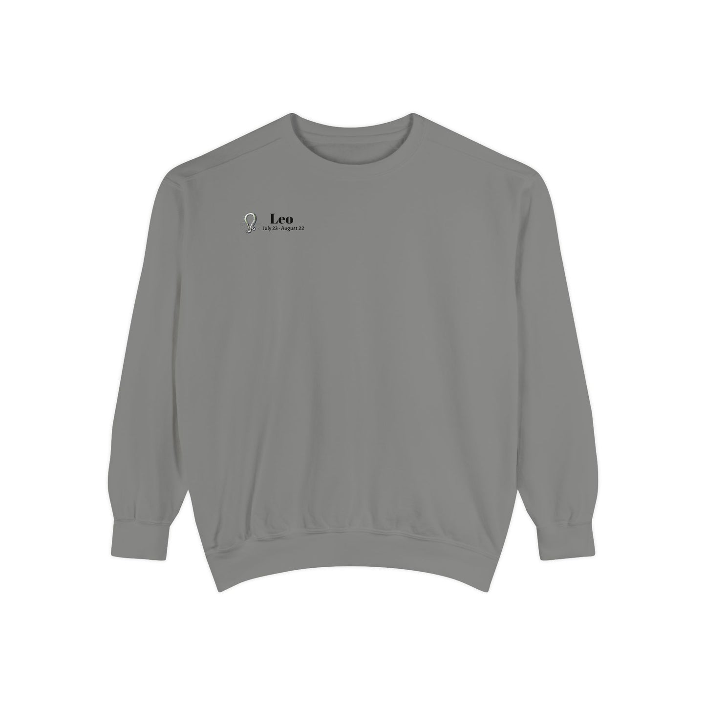 Leo astrological sign Unisex Garment-Dyed Sweatshirt