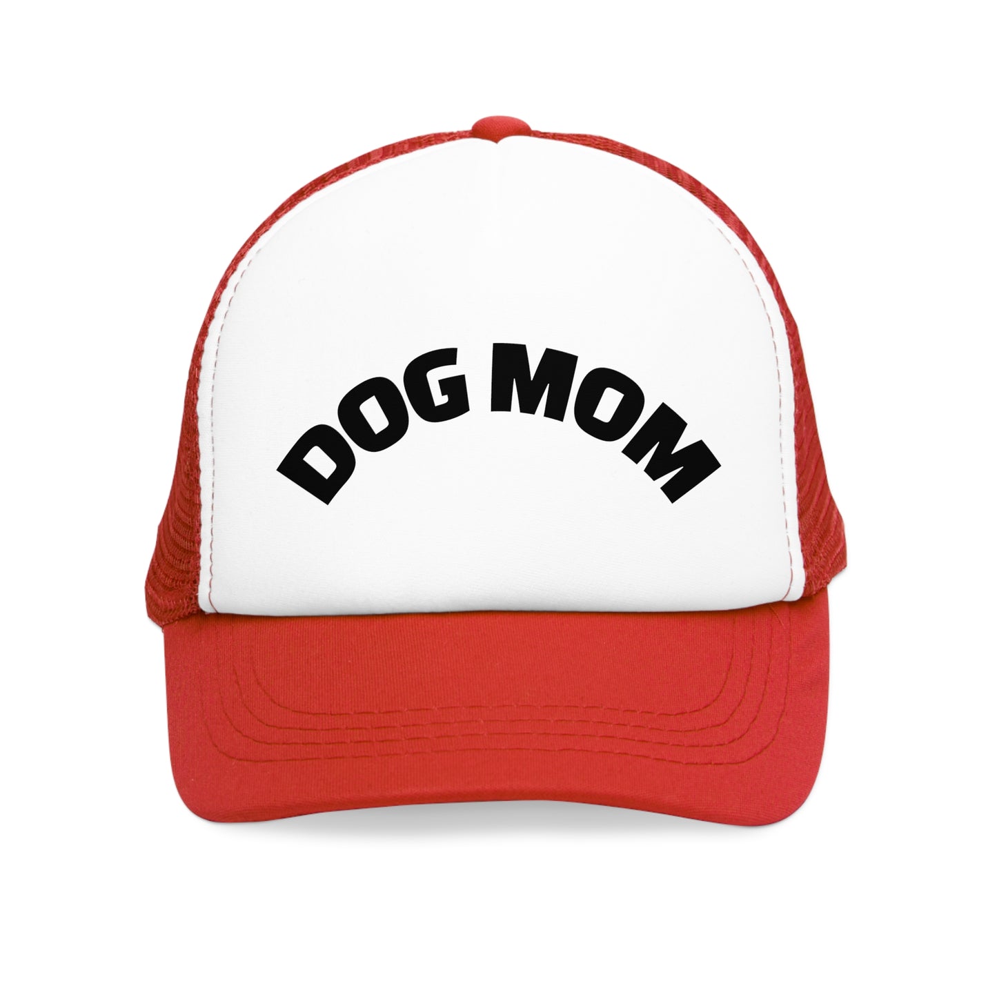 Cute Dog Mom Mesh Cap, Pet Lover Gift, Trucker Hat for Dog Lovers, Adjustable Baseball Cap, Funny Dog Owner Accessories