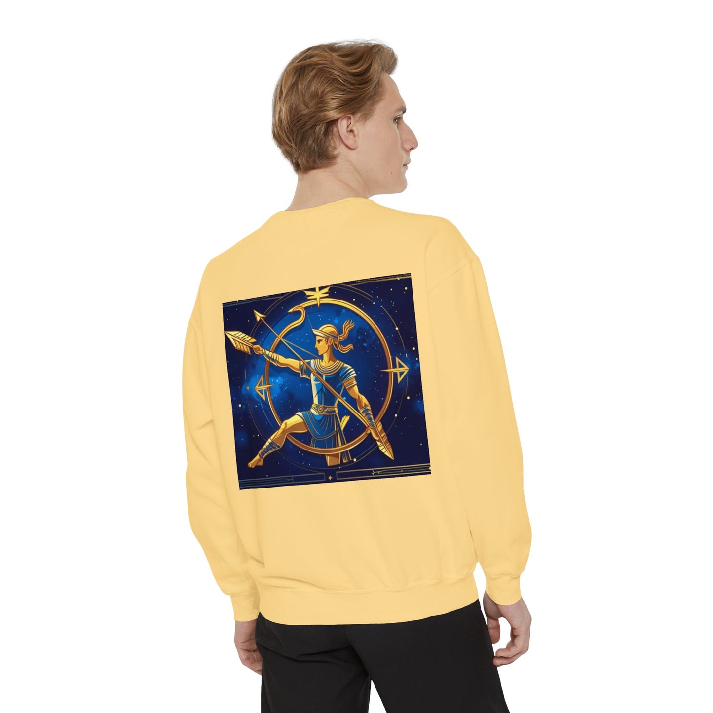 Sagittarius Sweatshirt | Cozy Gift, Astrology Style, Unisex Apparel, Casual Wear, Starry Nights, Unique Design