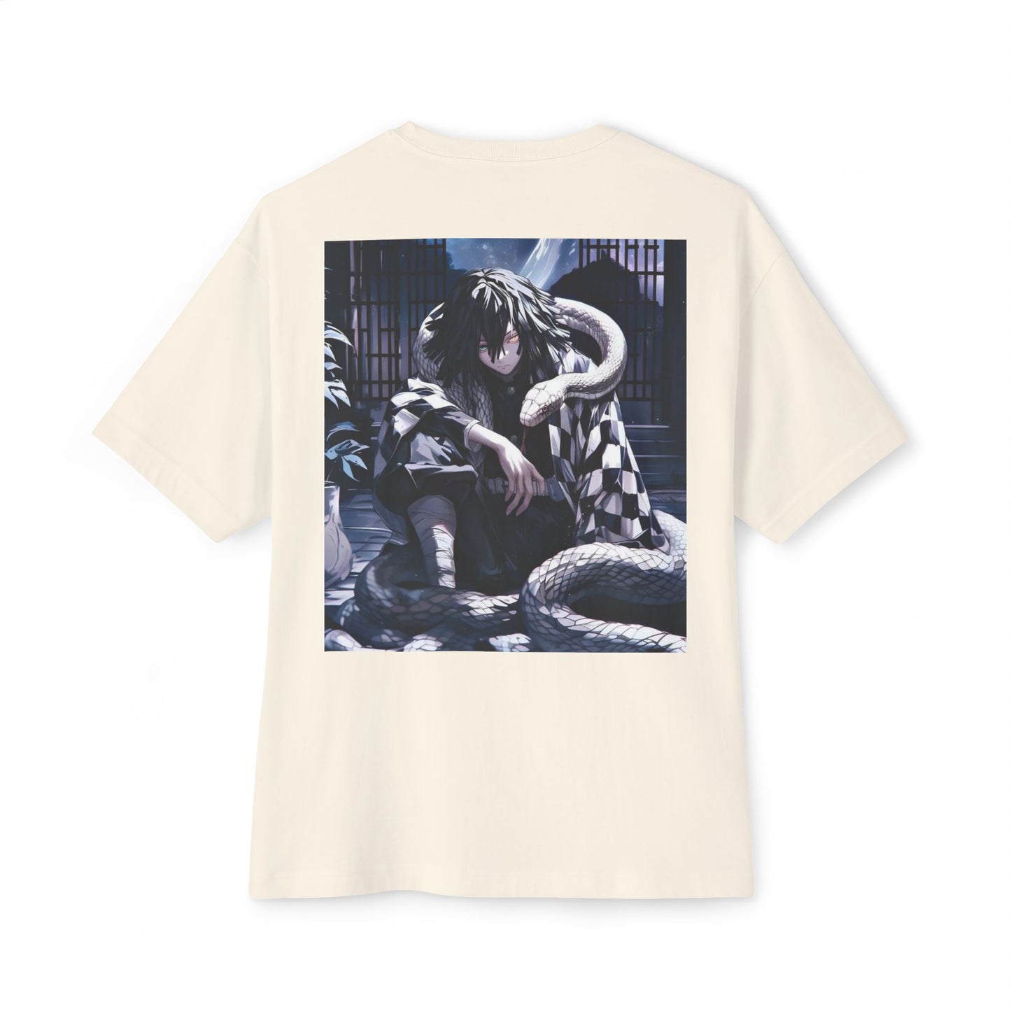 Demon Slayer Unisex Oversized Tee, Anime Fan Shirt, Graphic Tee, Gift for Otaku, Cool Casual Wear, Birthday Present, Comfy Top