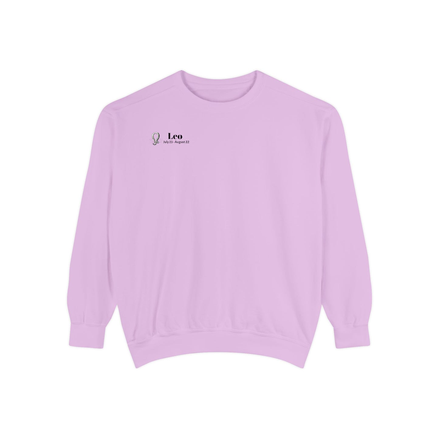 Leo astrological sign Unisex Garment-Dyed Sweatshirt