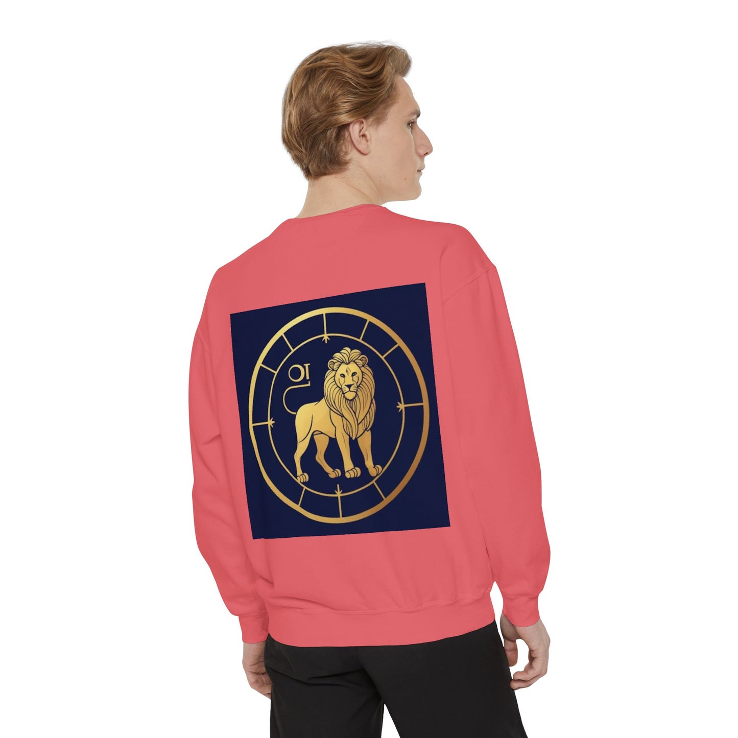 Leo astrological sign Unisex Garment-Dyed Sweatshirt