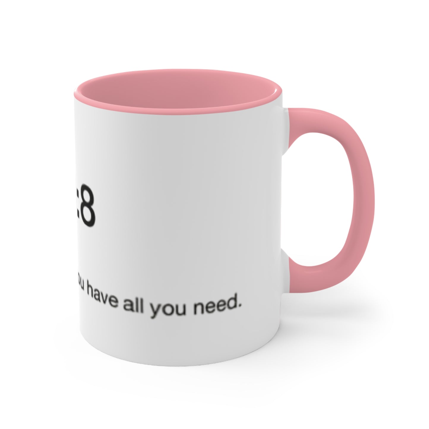 Faith-Inspired Accent Mugs, Inspirational Coffee Cups, Gift for Religious Friends, Bible Verse Mugs, Motivational Drinkware