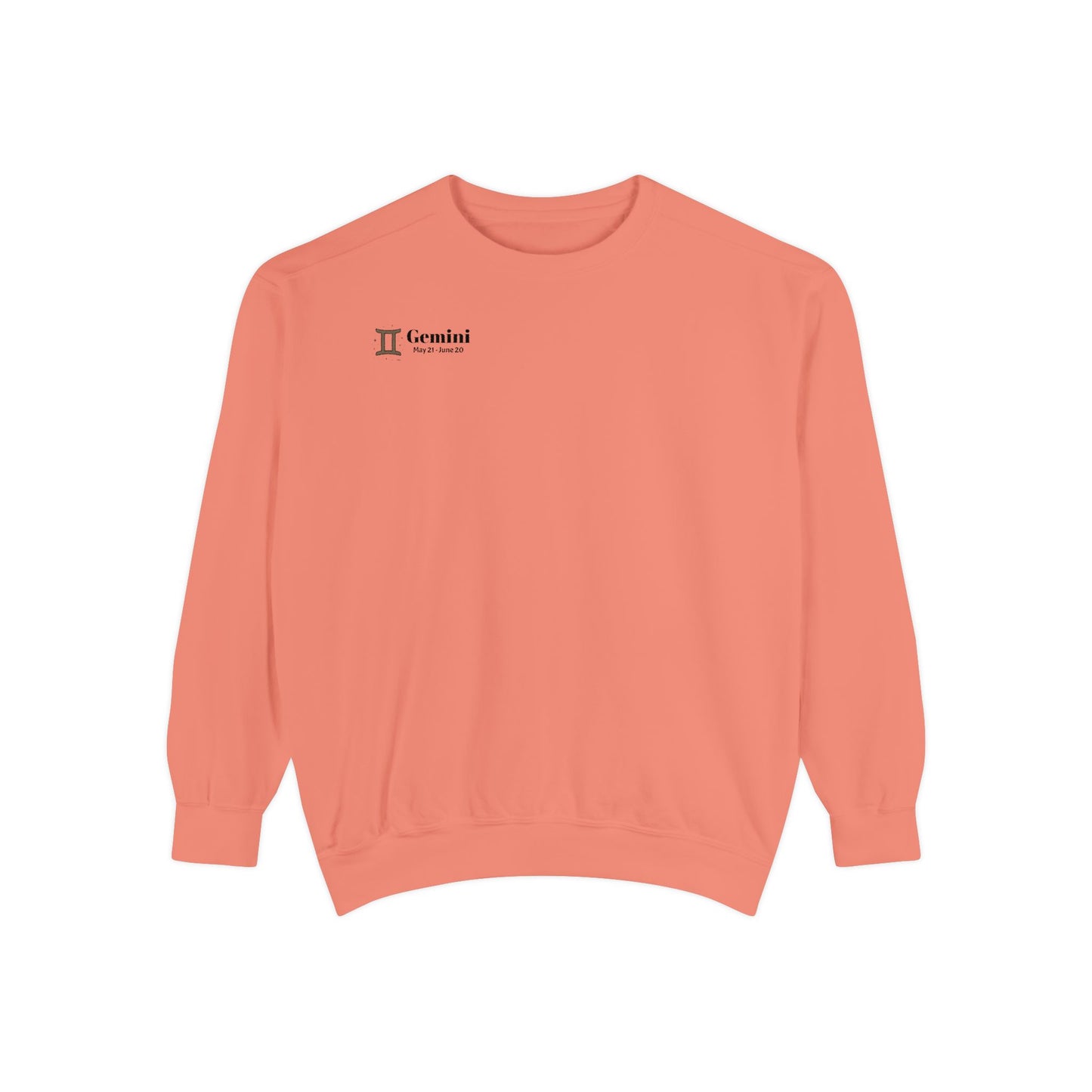 Gemini Astrological sign Unisex Garment-Dyed Sweatshirt