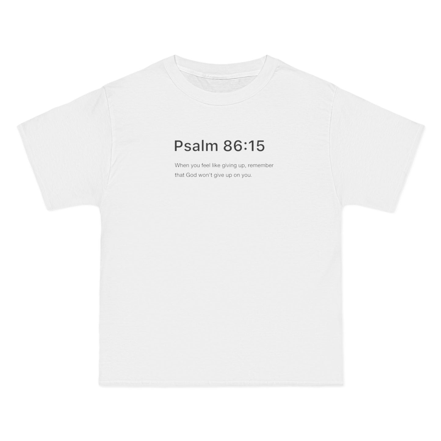 Inspirational Christian T-Shirt, Faith Shirt, Religious Apparel, Psalm 86:15 Tee, Spiritual Gift for Believers