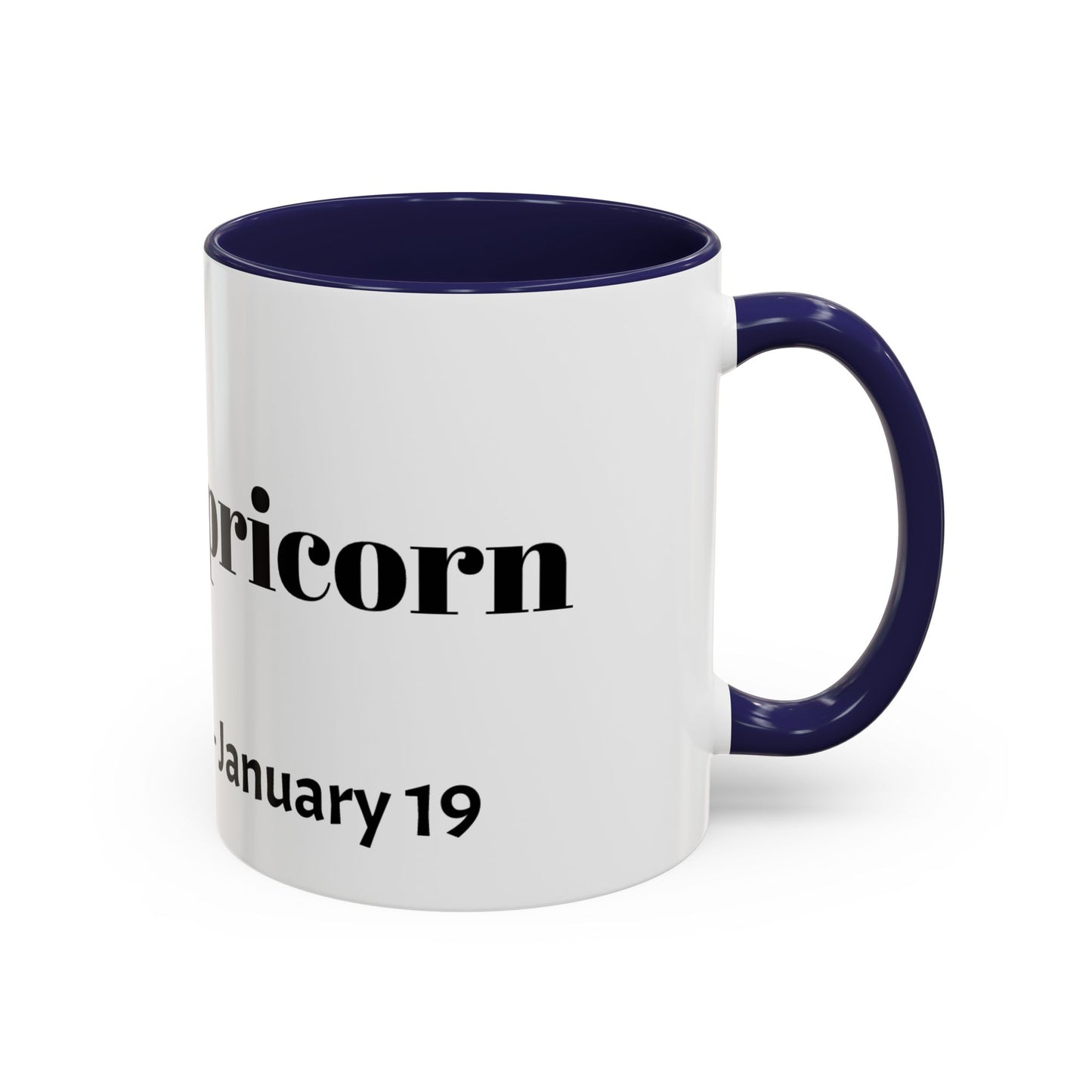 Capricorn Zodiac sign Accent Coffee Mug, Zodiac Gift, Astrology Mug, Horoscope Decor, Perfect for Birthdays & Holidays