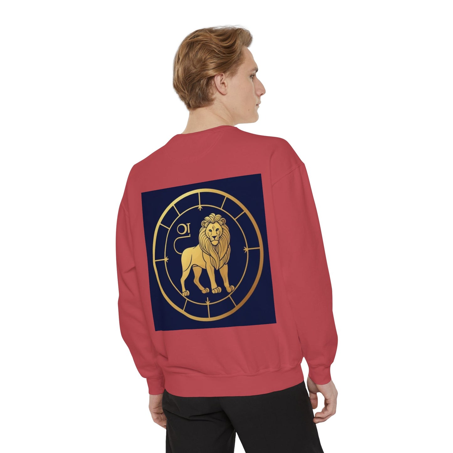 Leo astrological sign Unisex Garment-Dyed Sweatshirt