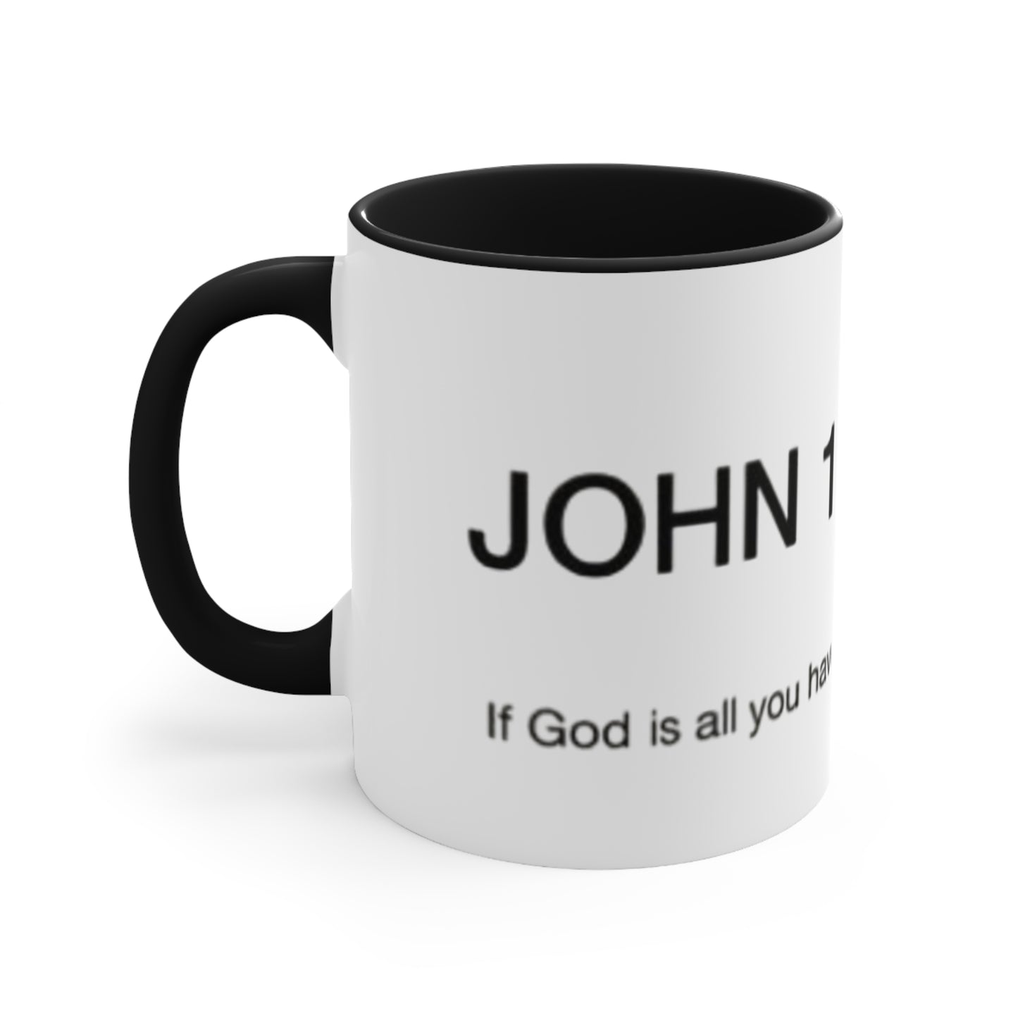 Faith-Inspired Accent Mugs, Inspirational Coffee Cups, Gift for Religious Friends, Bible Verse Mugs, Motivational Drinkware