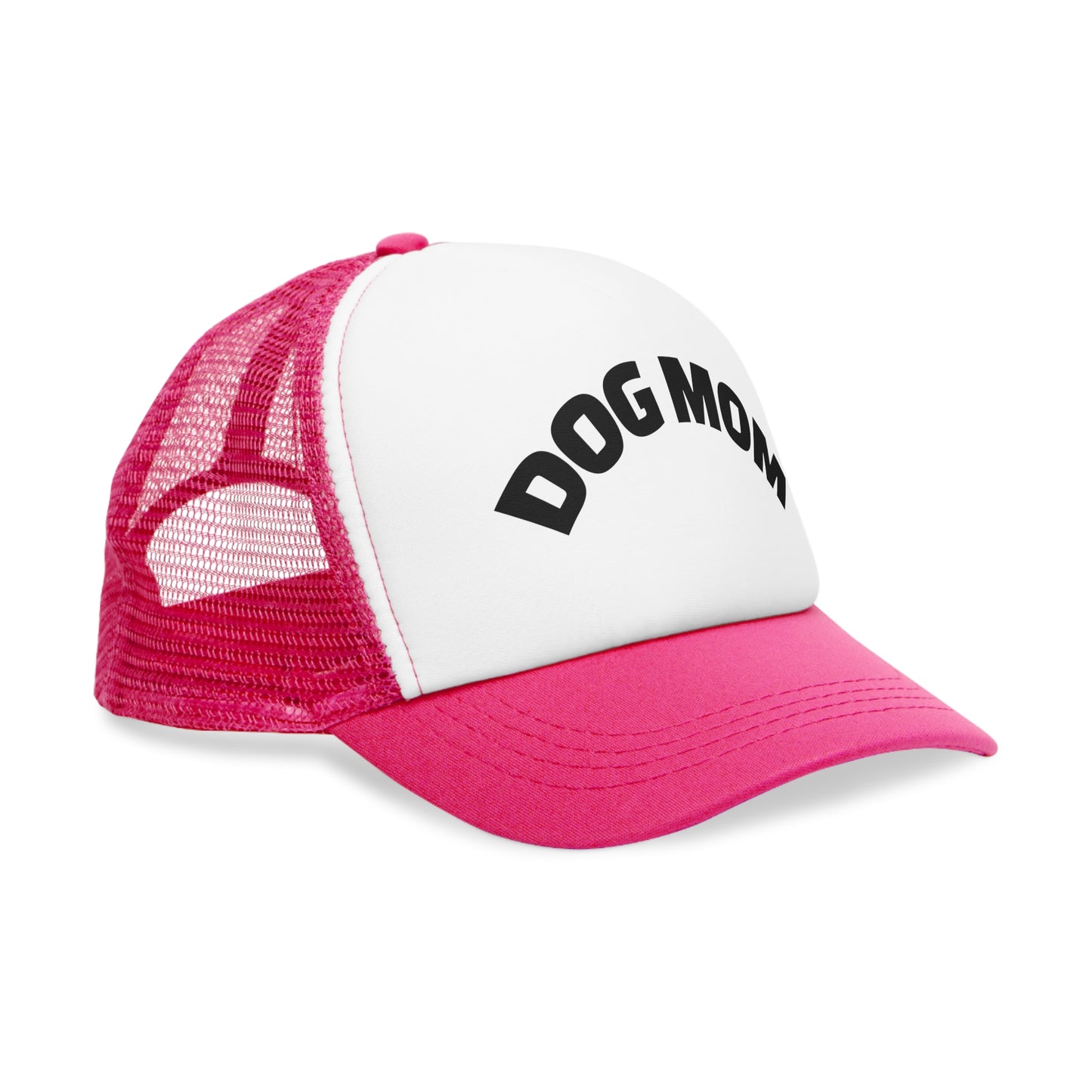 Cute Dog Mom Mesh Cap, Pet Lover Gift, Trucker Hat for Dog Lovers, Adjustable Baseball Cap, Funny Dog Owner Accessories