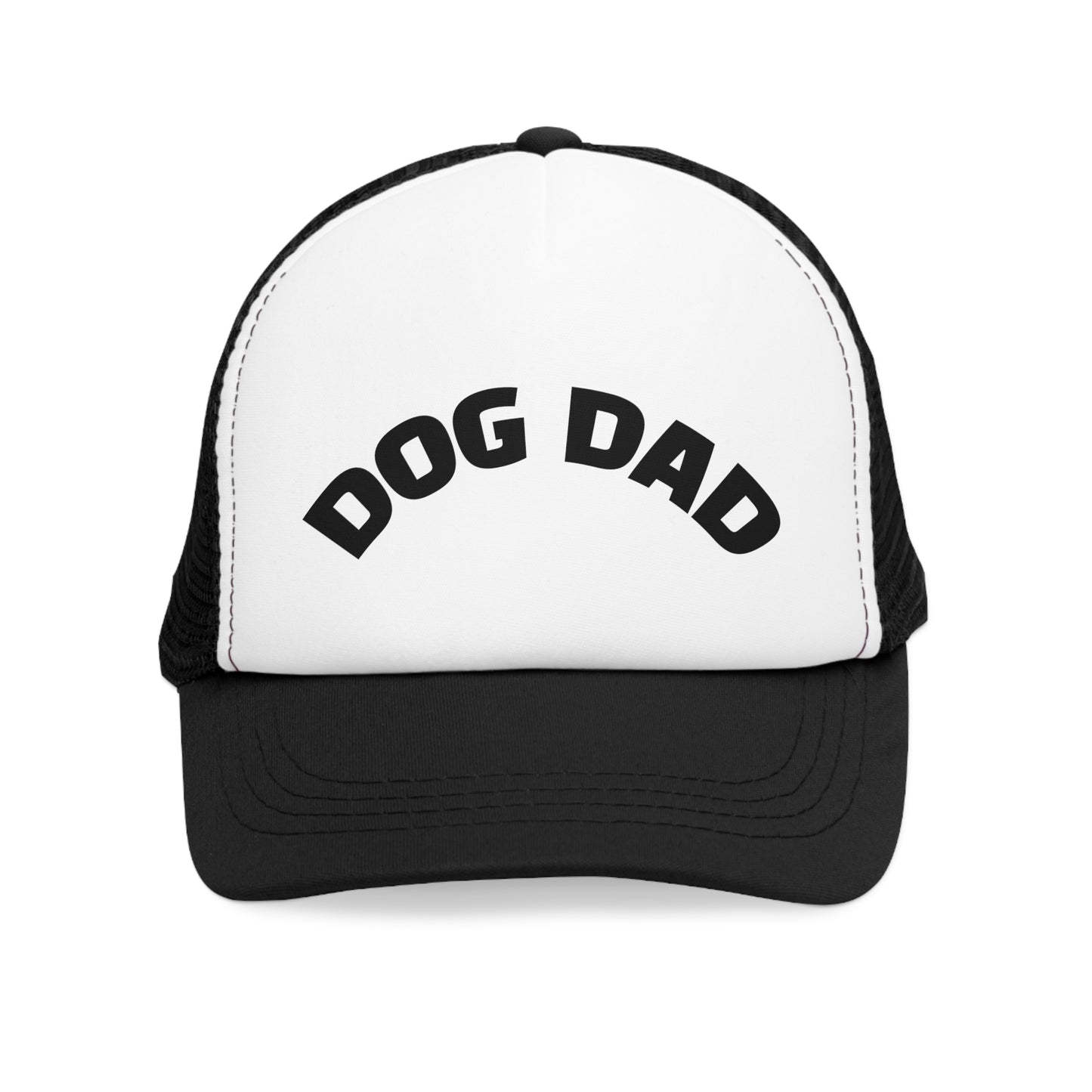 Dog Dad Mesh Cap, Perfect Gift for Pet Lovers, Father's Day, Outdoor Activities, Cool Everyday Style, Adjustable Trucker Hat