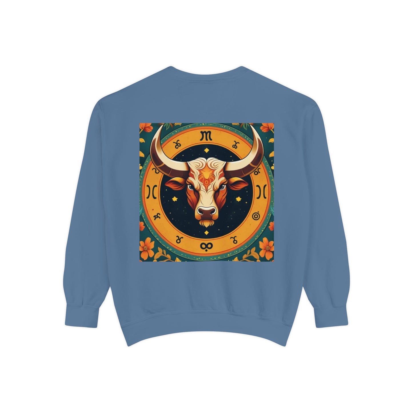 Taurus Astrological sign Unisex Garment-Dyed Sweatshirt