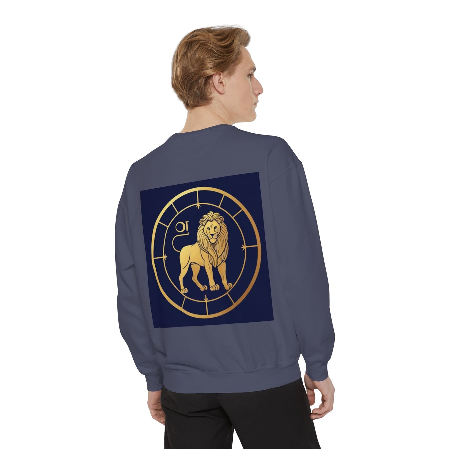 Leo astrological sign Unisex Garment-Dyed Sweatshirt