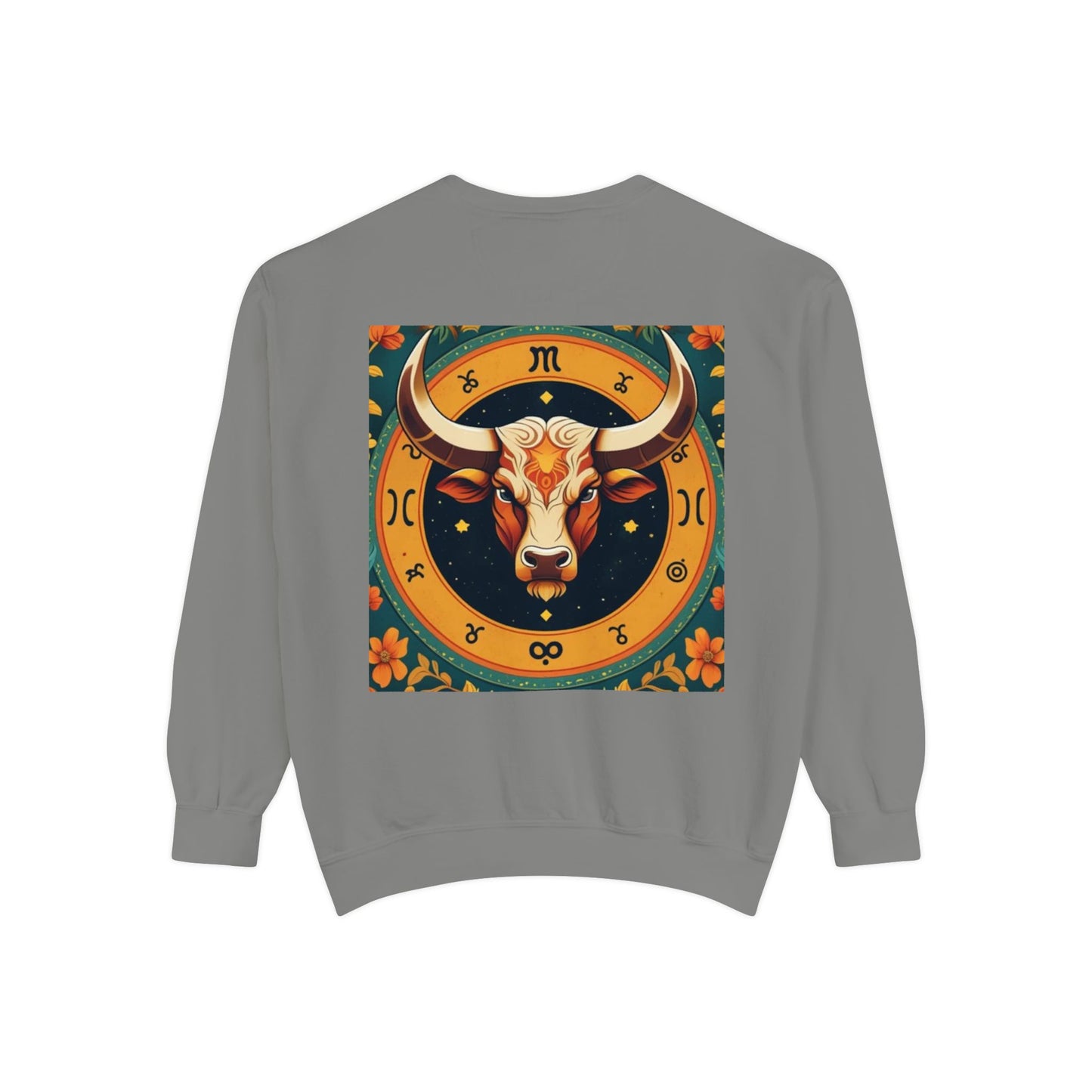 Taurus Astrological sign Unisex Garment-Dyed Sweatshirt